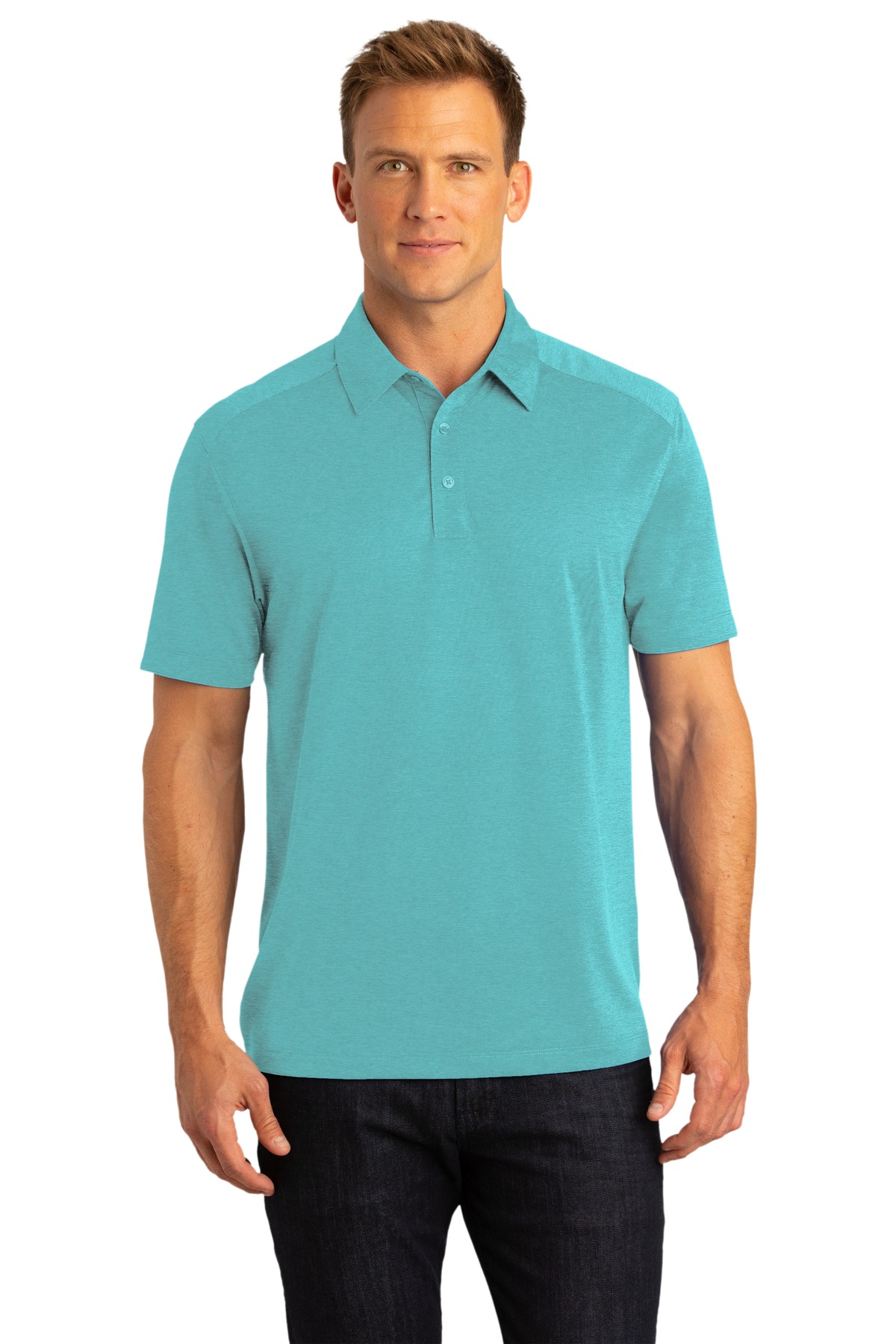 Port Authority K574 Digi Heather Performance Polo