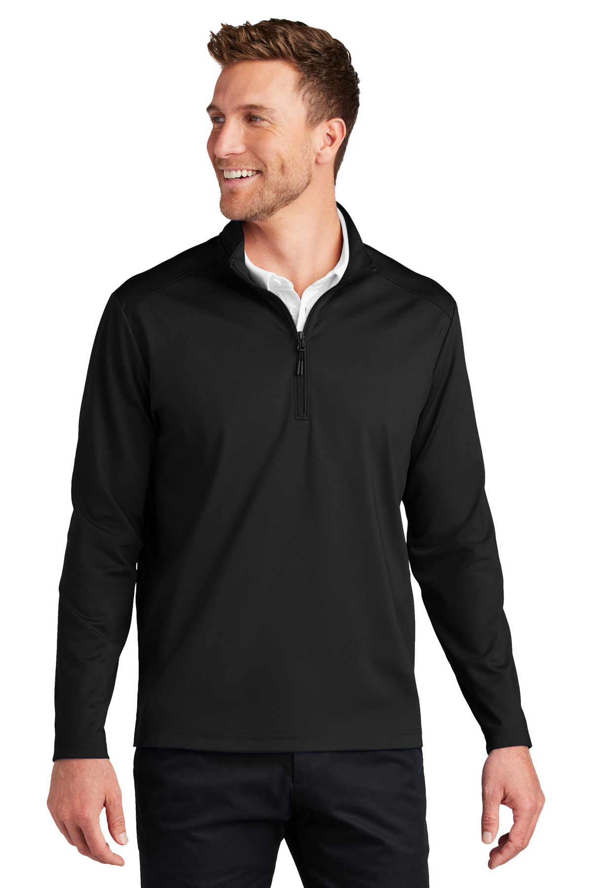 Port Authority K880 C-FREE Double Knit 1/4-Zip