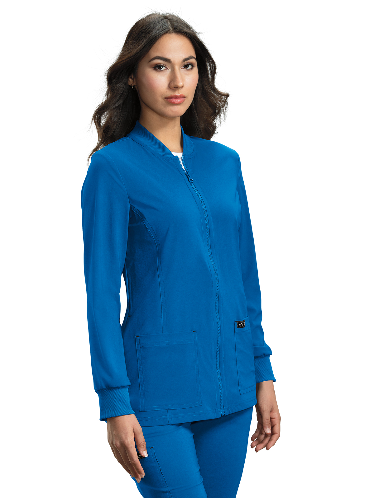 KOI 450 Women's Four-Pocket Rib Collar Andrea Jacket