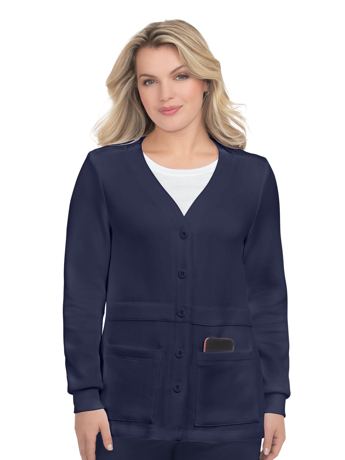 KOI 462 Women's Two-Pocket Cardigan-Style Clarissa Sweater