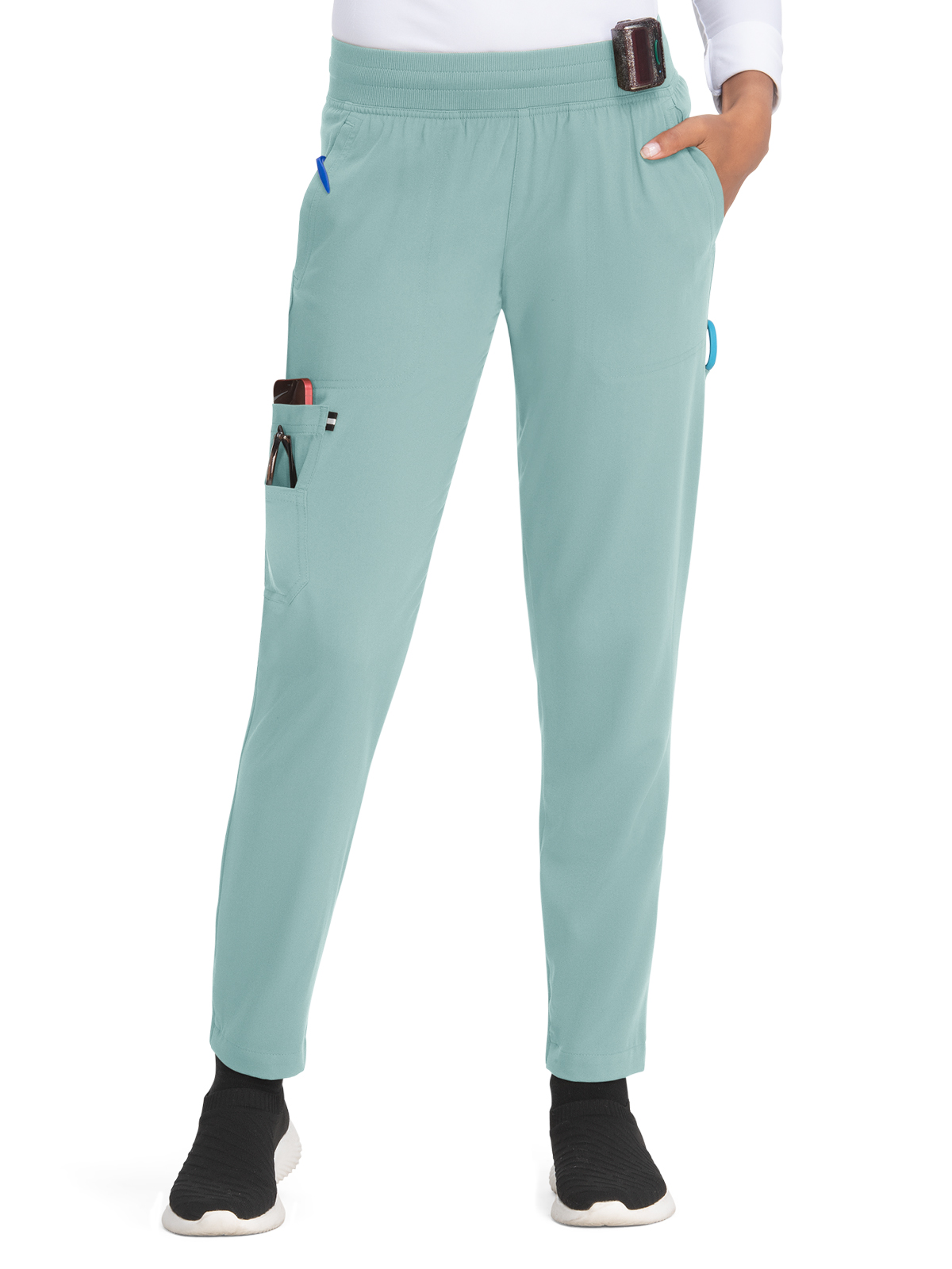 KOI 756 Women's Seven-Pocket Jogger-Style Smart Daily Pant