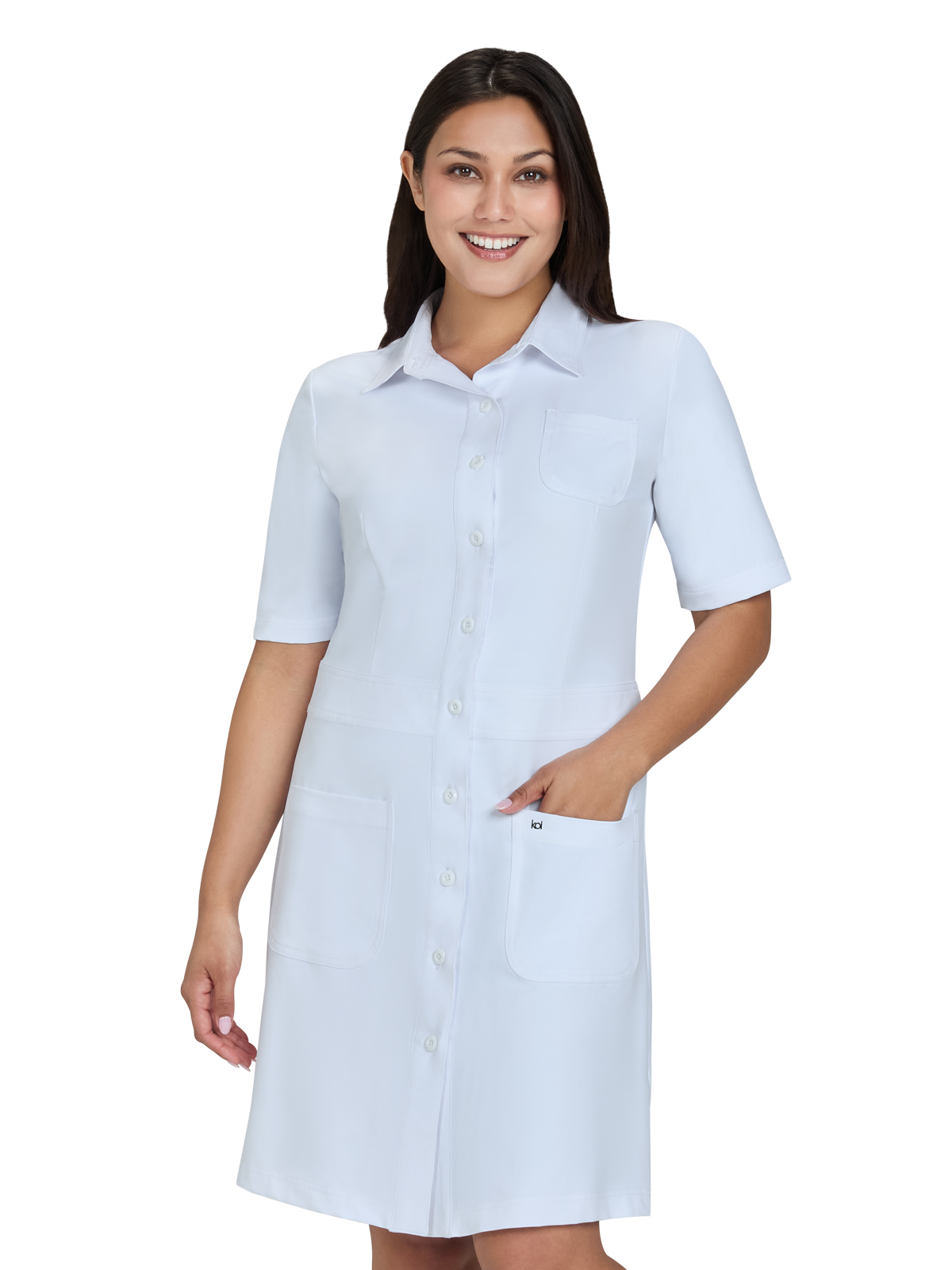 KOI 908 Women's Three-Pocket Water Repellent Dress
