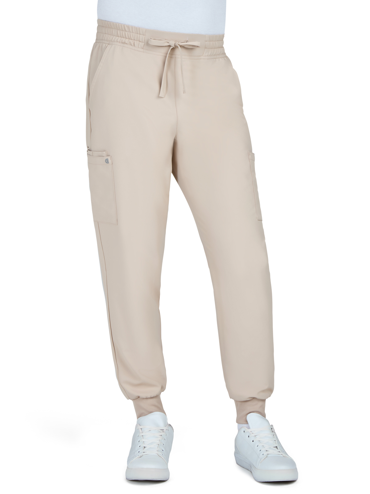 KOI C600 Men's Six-Pocket Drawstring Elastic Waist Connective Jogger Pant
