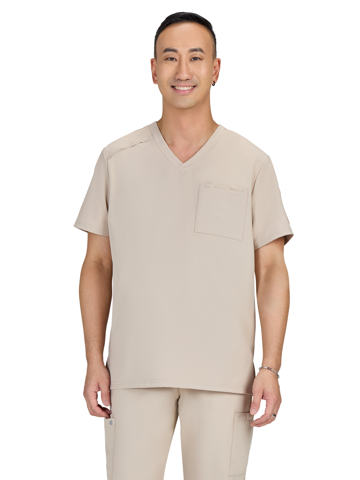 KOI C650 Men's Two-Pocket V-Neck Arthro Top