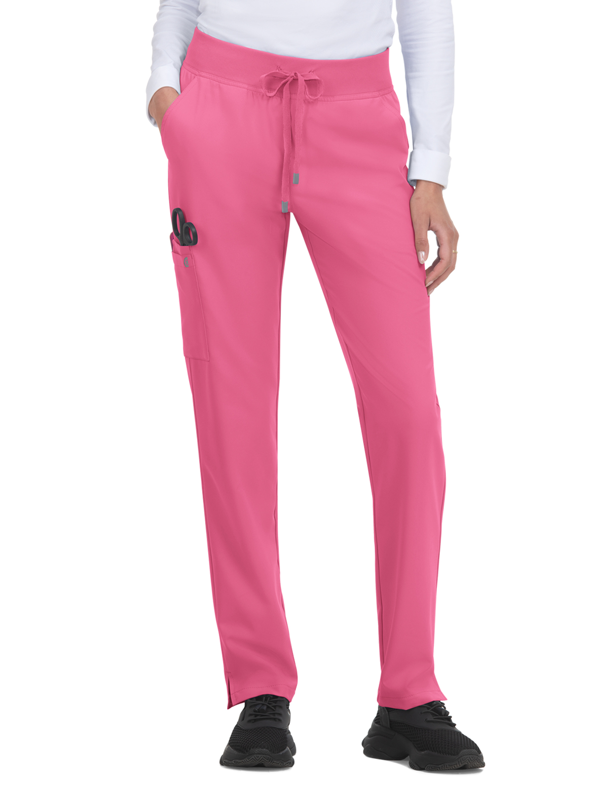 KOI C701 Women's Seven-Pocket Drawstring Elastic Waist Atria Pant