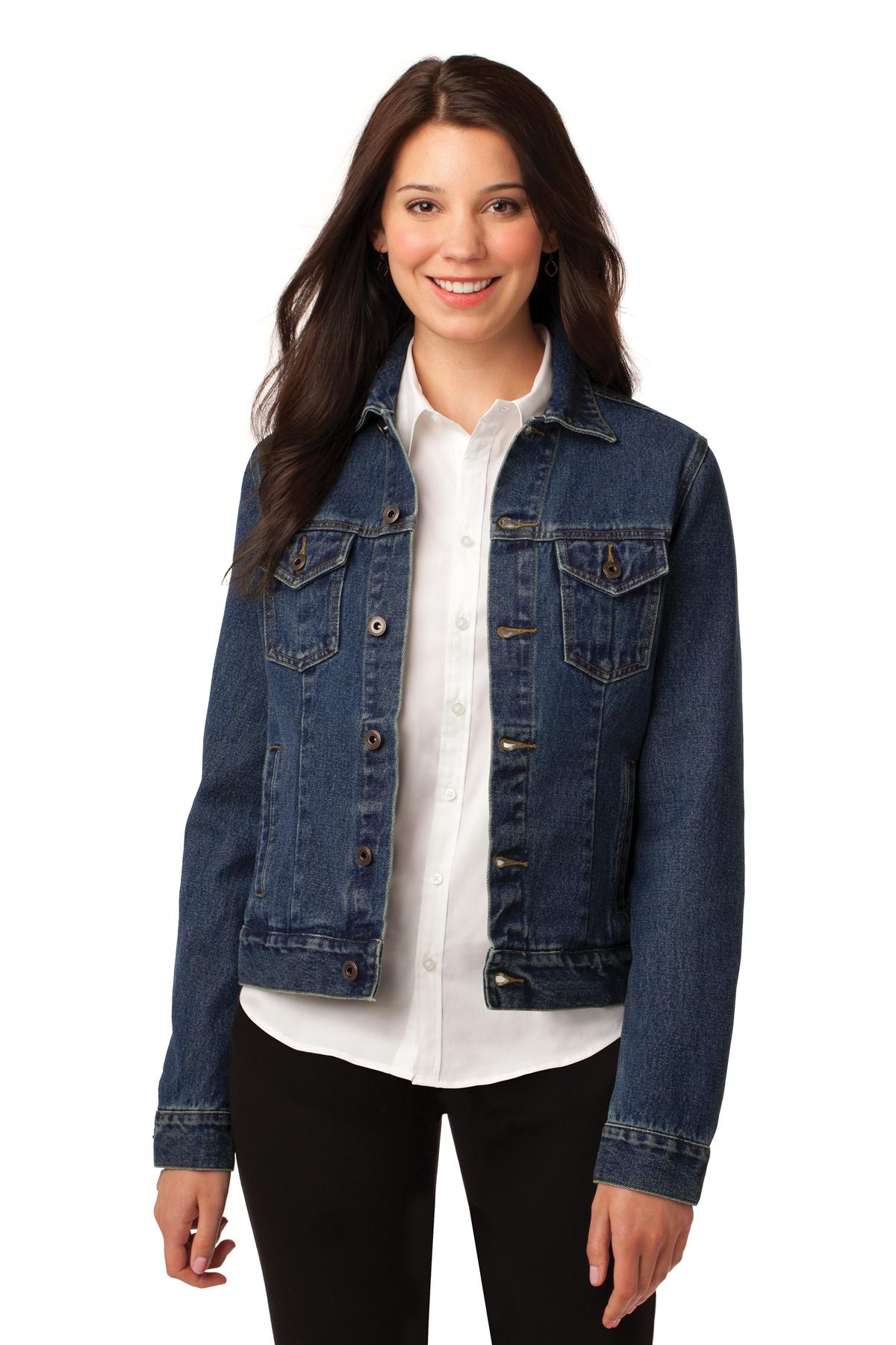 Port Authority L7620 Ladies Denim Jacket