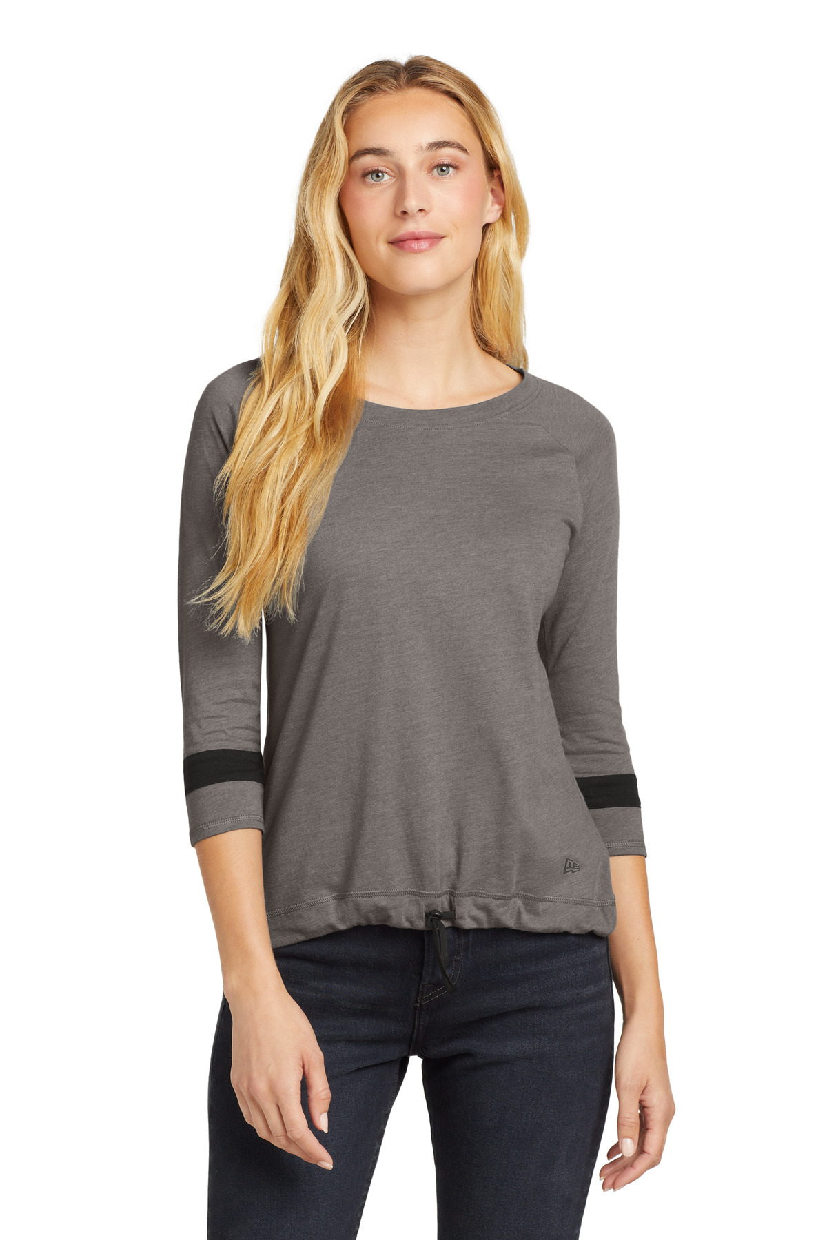 New Era Women's Tri-Blend 3/4-Sleeve Tee LNEA136