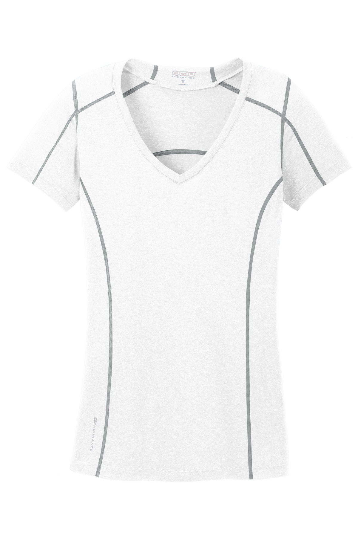 DISCONTINUED OGIO Ladies Pulse V-Neck. LOE320