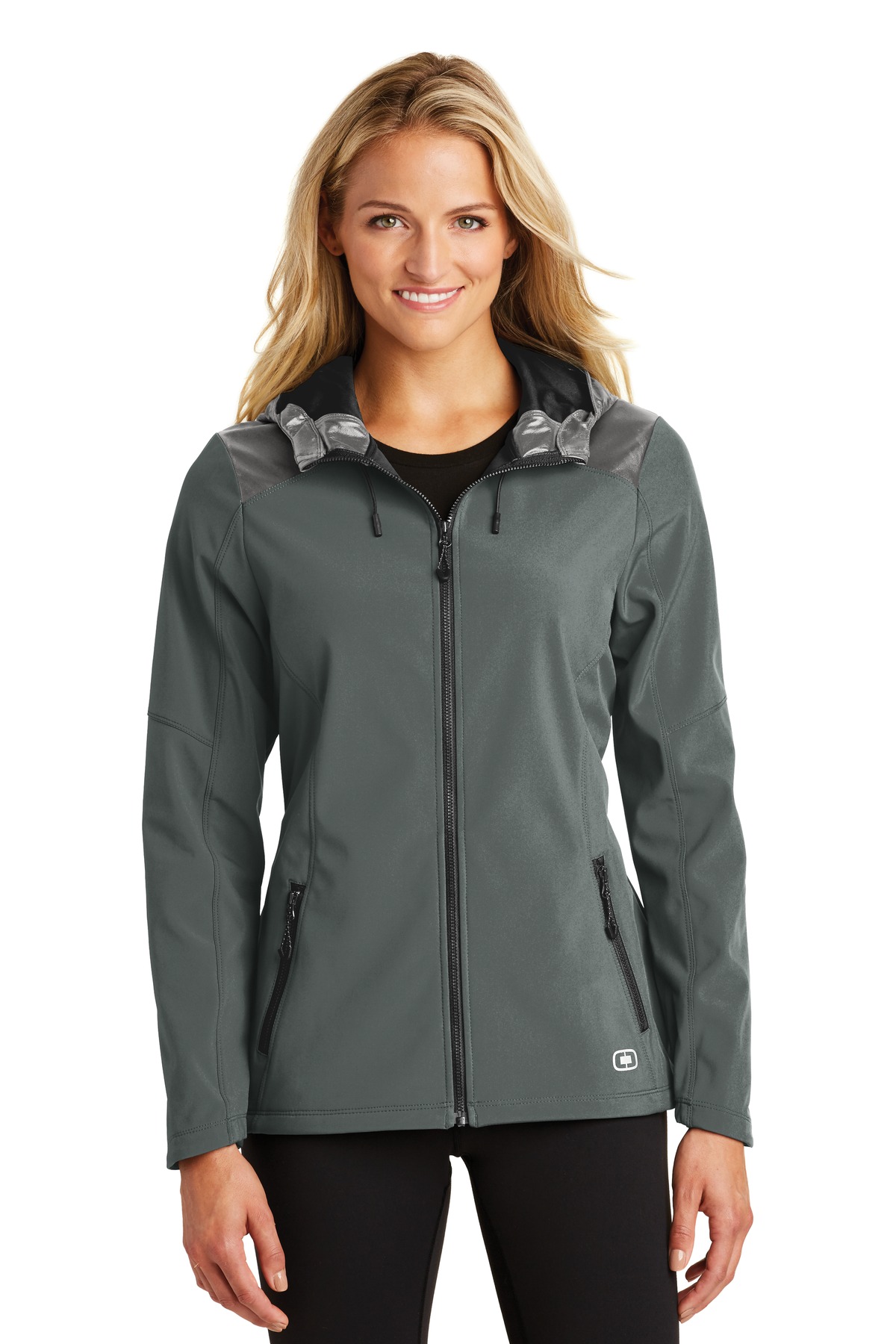 DISCONTINUED OGIO Ladies Liquid Jacket. LOE723