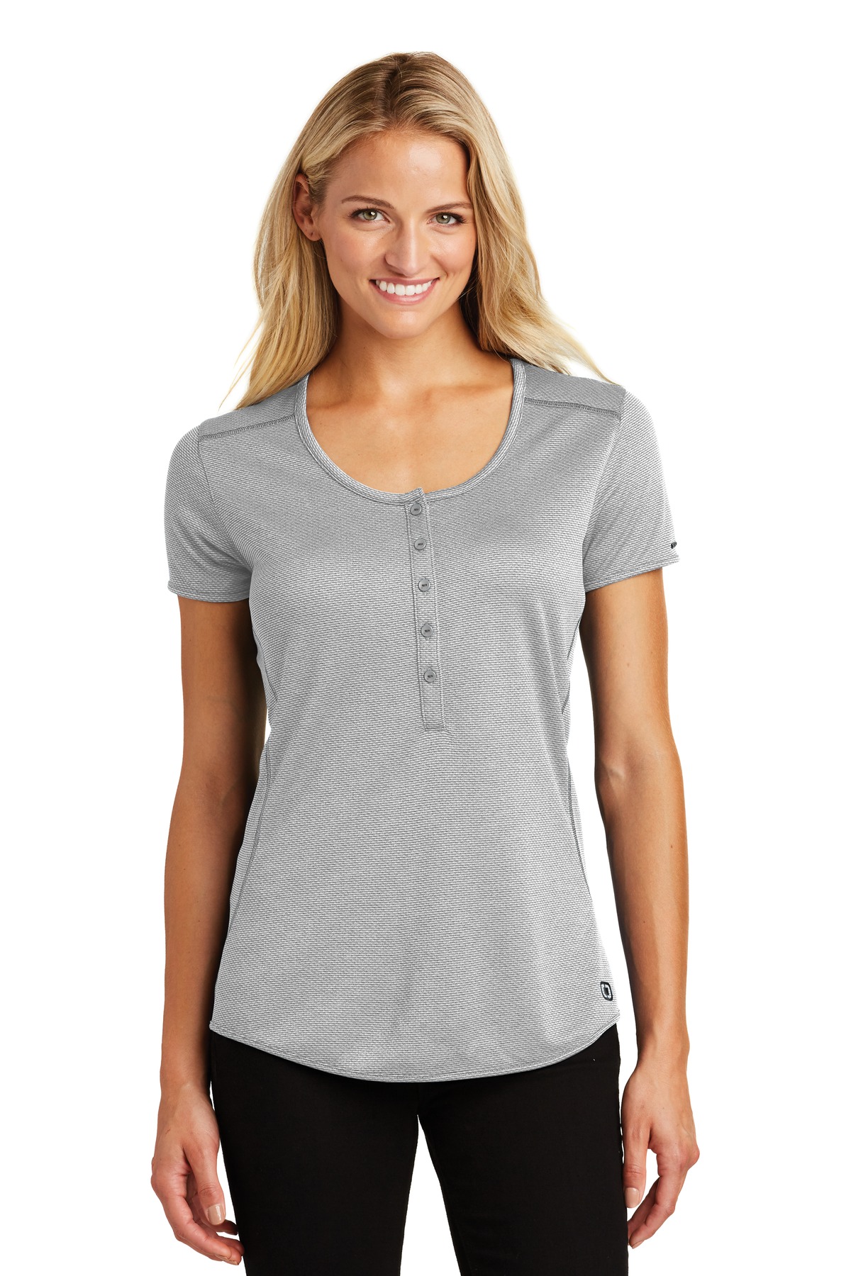 OGIO Ladies Orbit Henley. LOG134