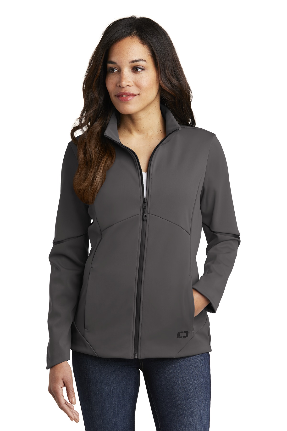 OGIO Women's Exaction Soft Shell Jacket. LOG725