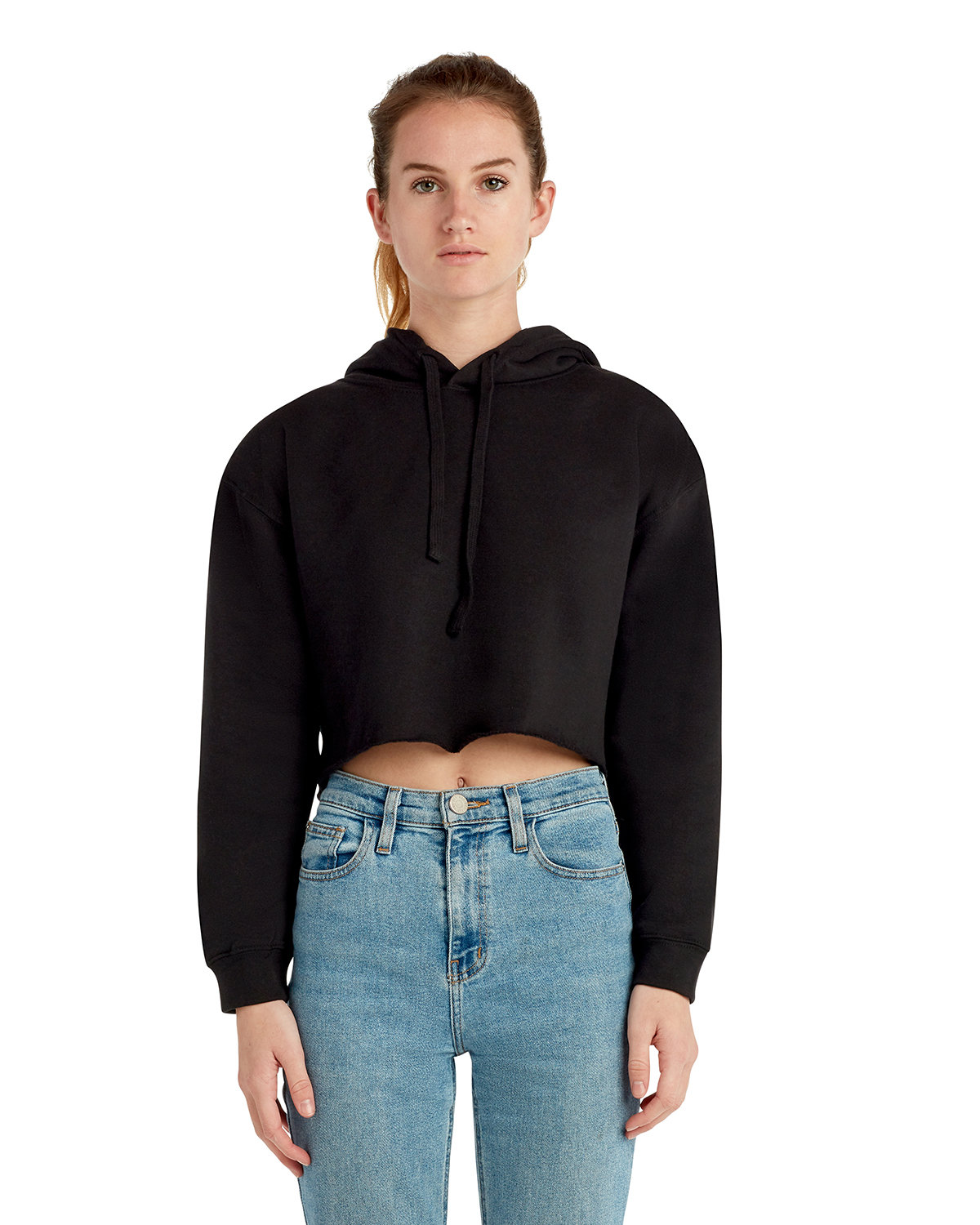 Lane Seven LS12000 Women's Cropped Fleece Hoodie