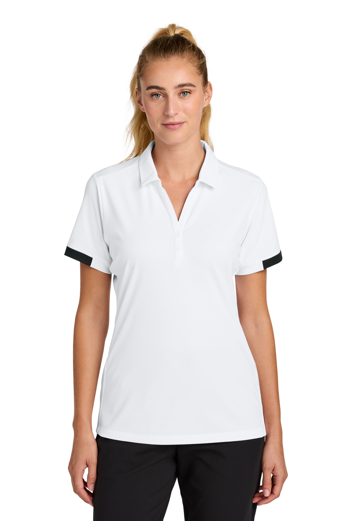 Sport-Tek Women's Club Colorblock Polo LST444