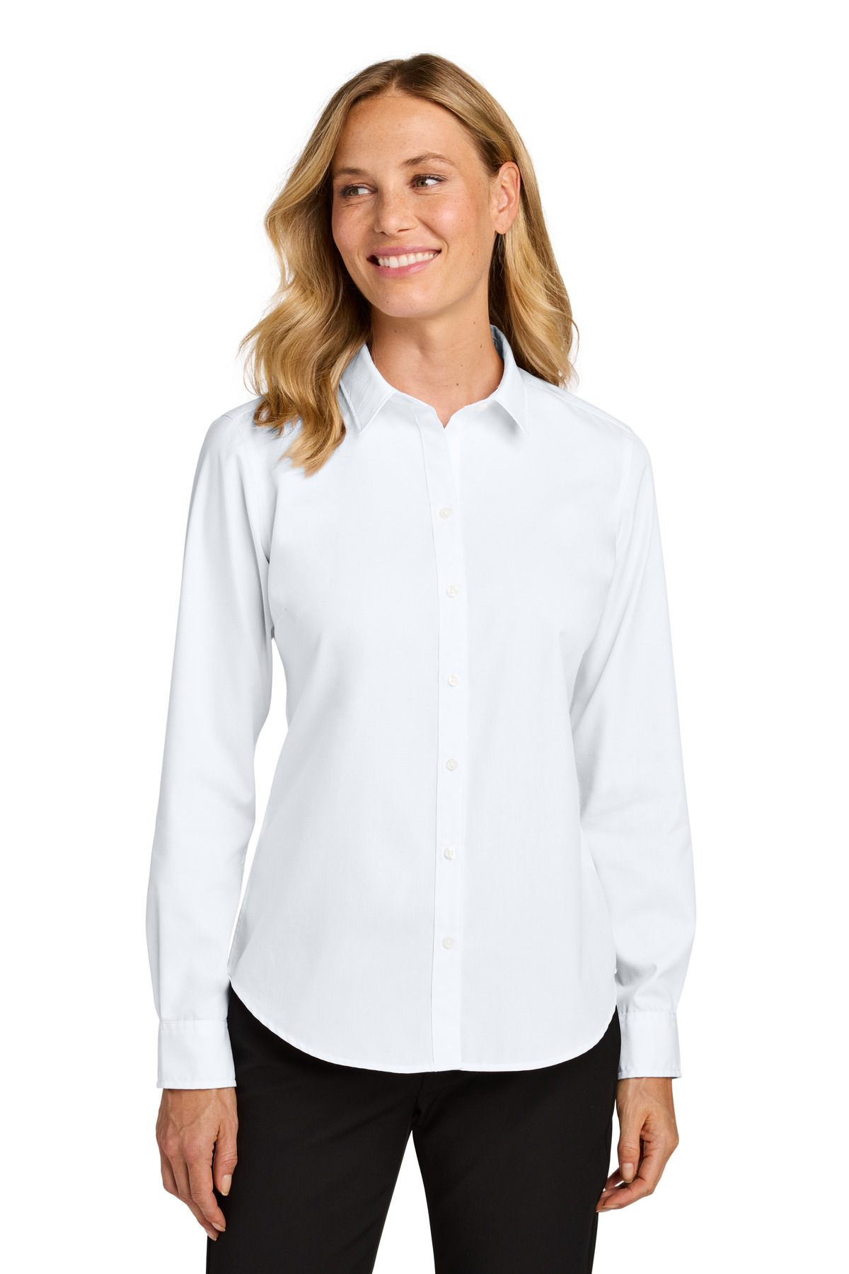 Port Authority Women's Long Sleeve Nailhead Easy Care Shirt LW816