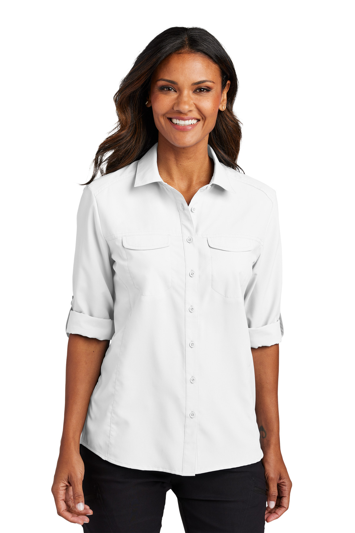 Port Authority LW960 Ladies Long Sleeve UV Daybreak Shirt