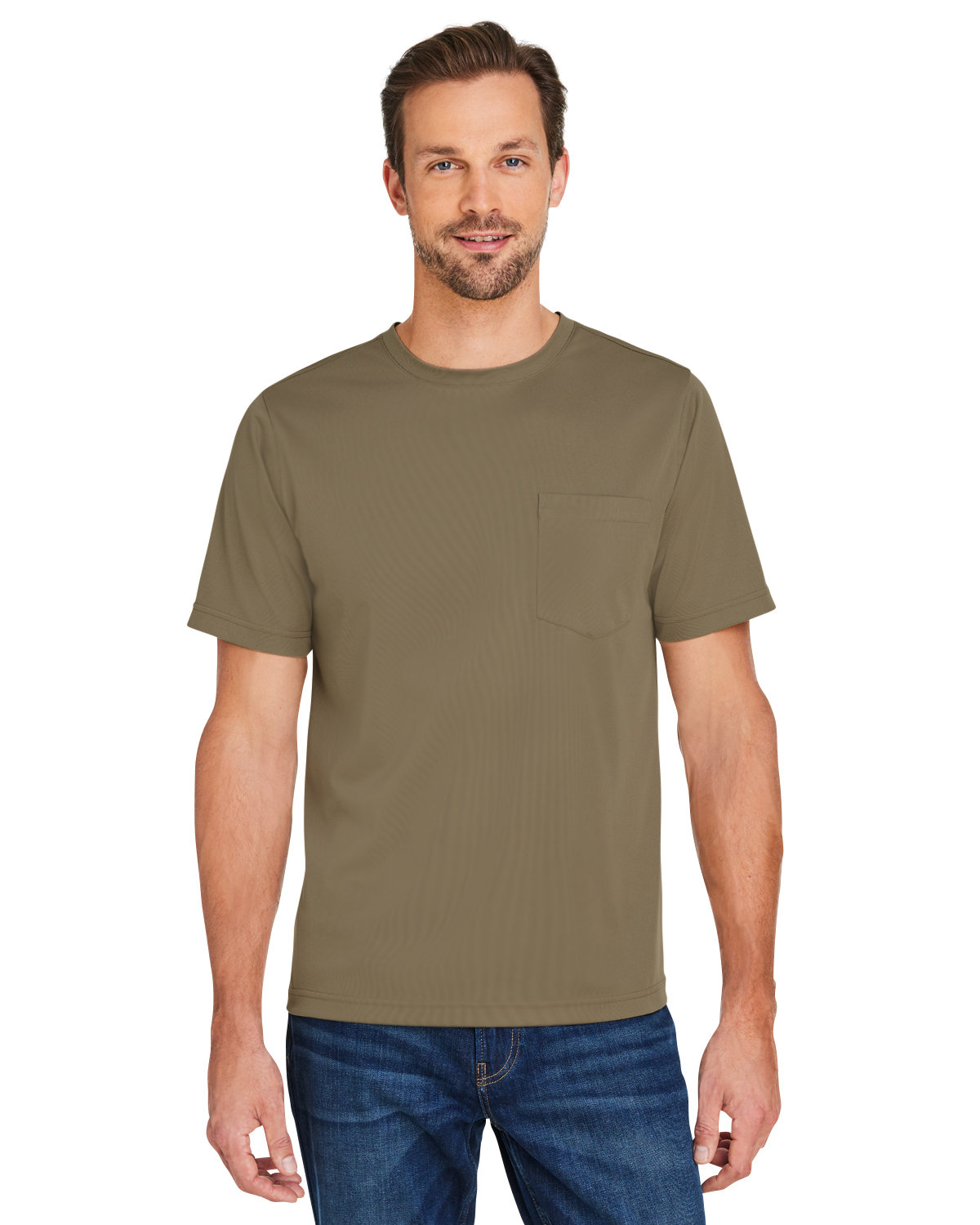 Harriton M118 Charge Snag And Soil Protect Unisex T-Shirt