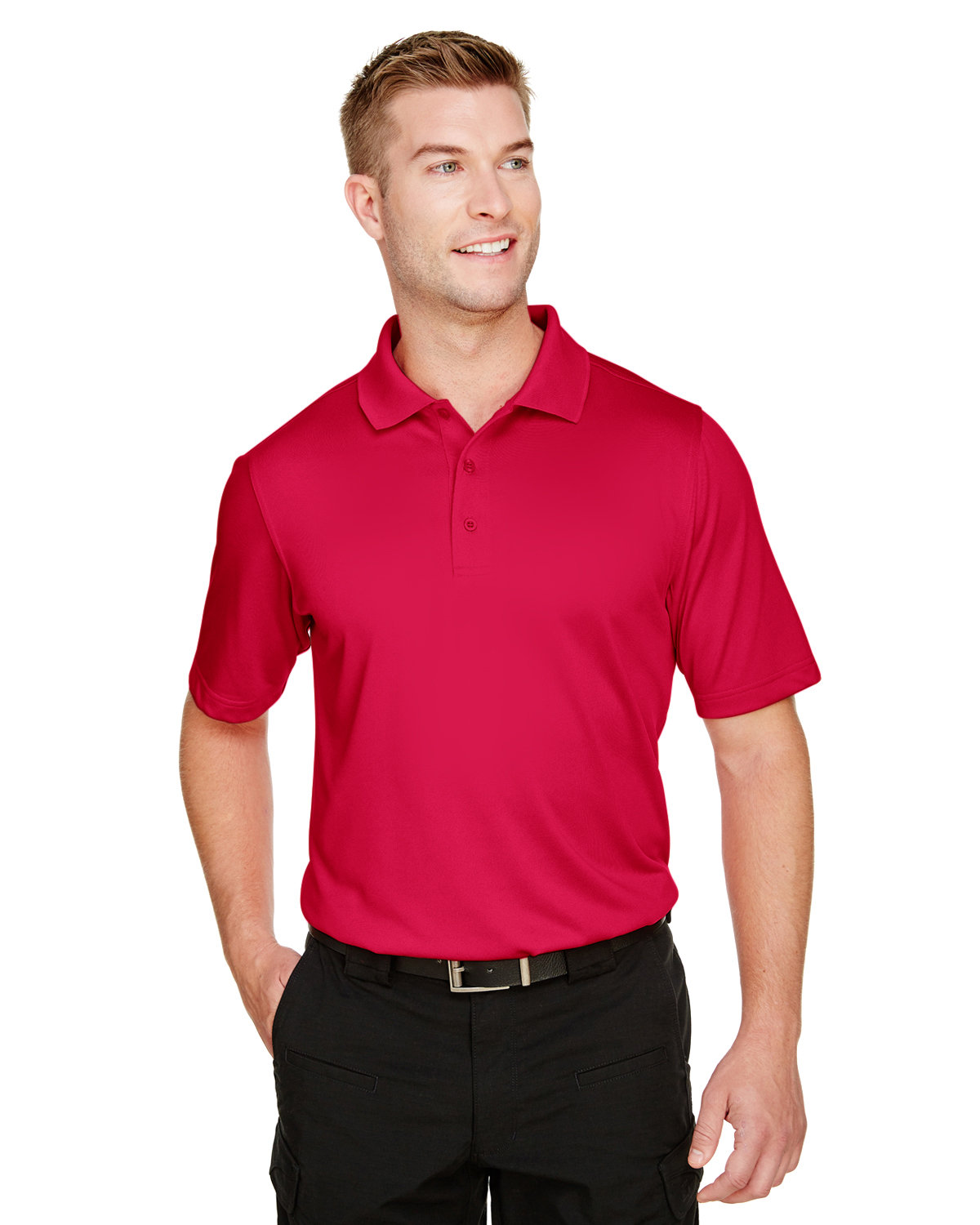 Harriton M348T Men's Tall Advantage Snag Protection Plus IL Polo
