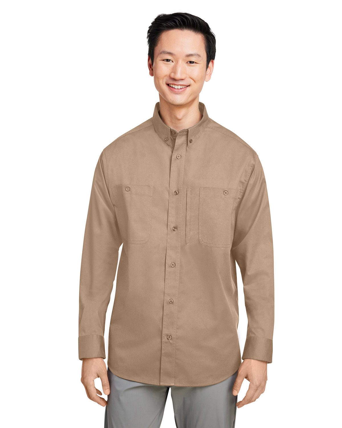 Harriton M585L Men's Advantage IL Long-Sleeve Workshirt