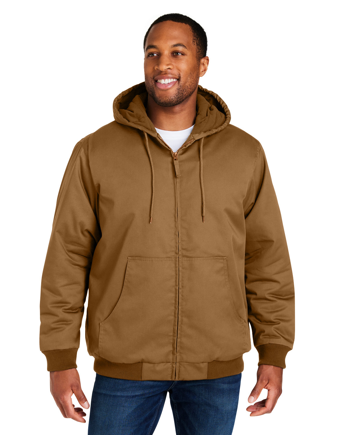 Harriton M722 Unisex ClimaBloc Heavyweight Hooded Full-Zip Jacket