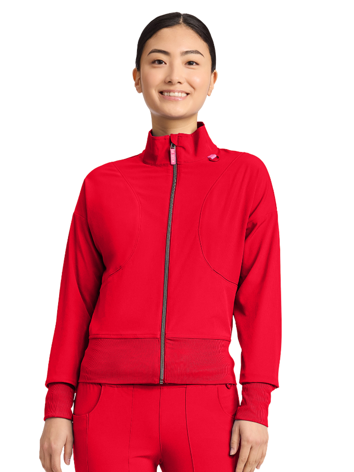 Med Couture 303 Women's 2-Pocket Warm Up Jacket