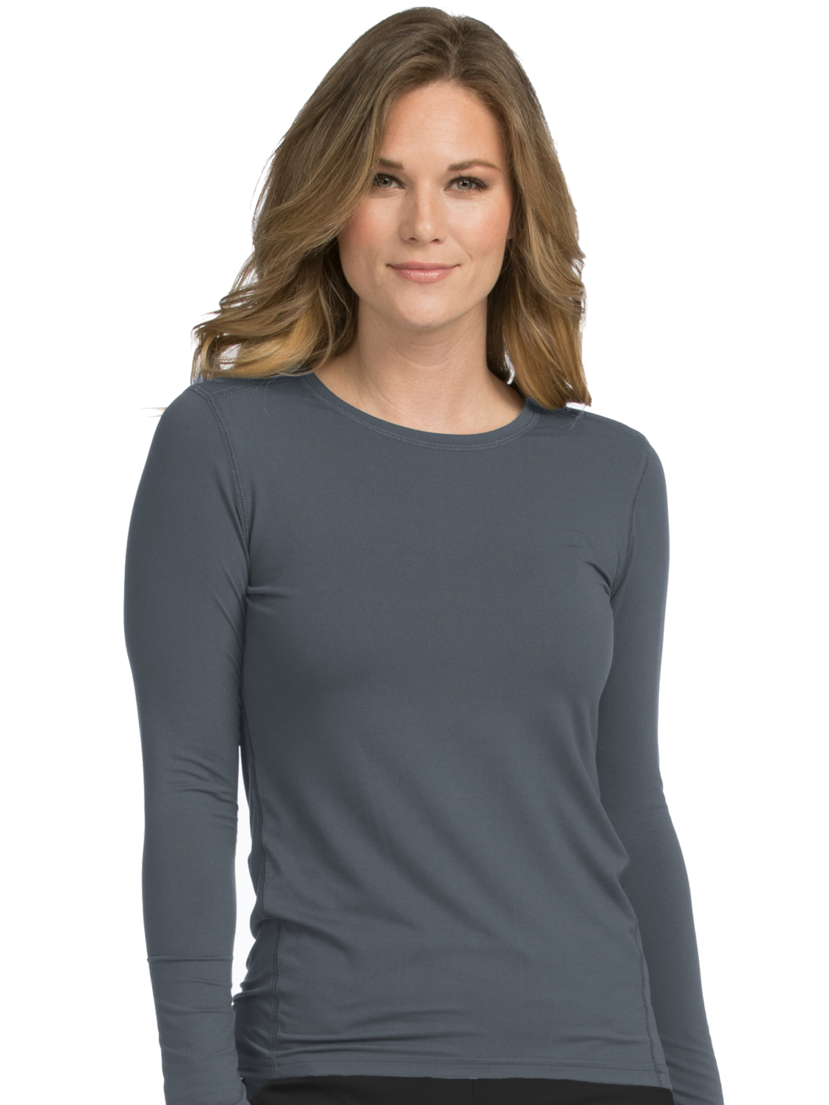 Med Couture 8499 Women's Pocketless Performance Knit Underscrub Tee