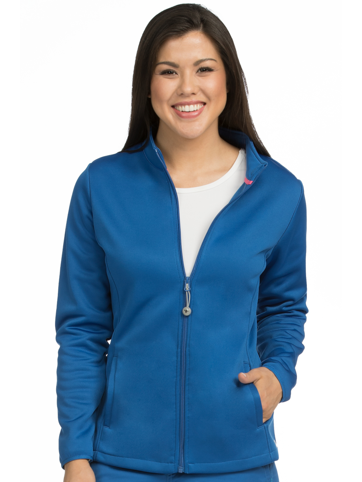 Med Couture 8684 Women's 4-Pocket Performance Fleece Jacket
