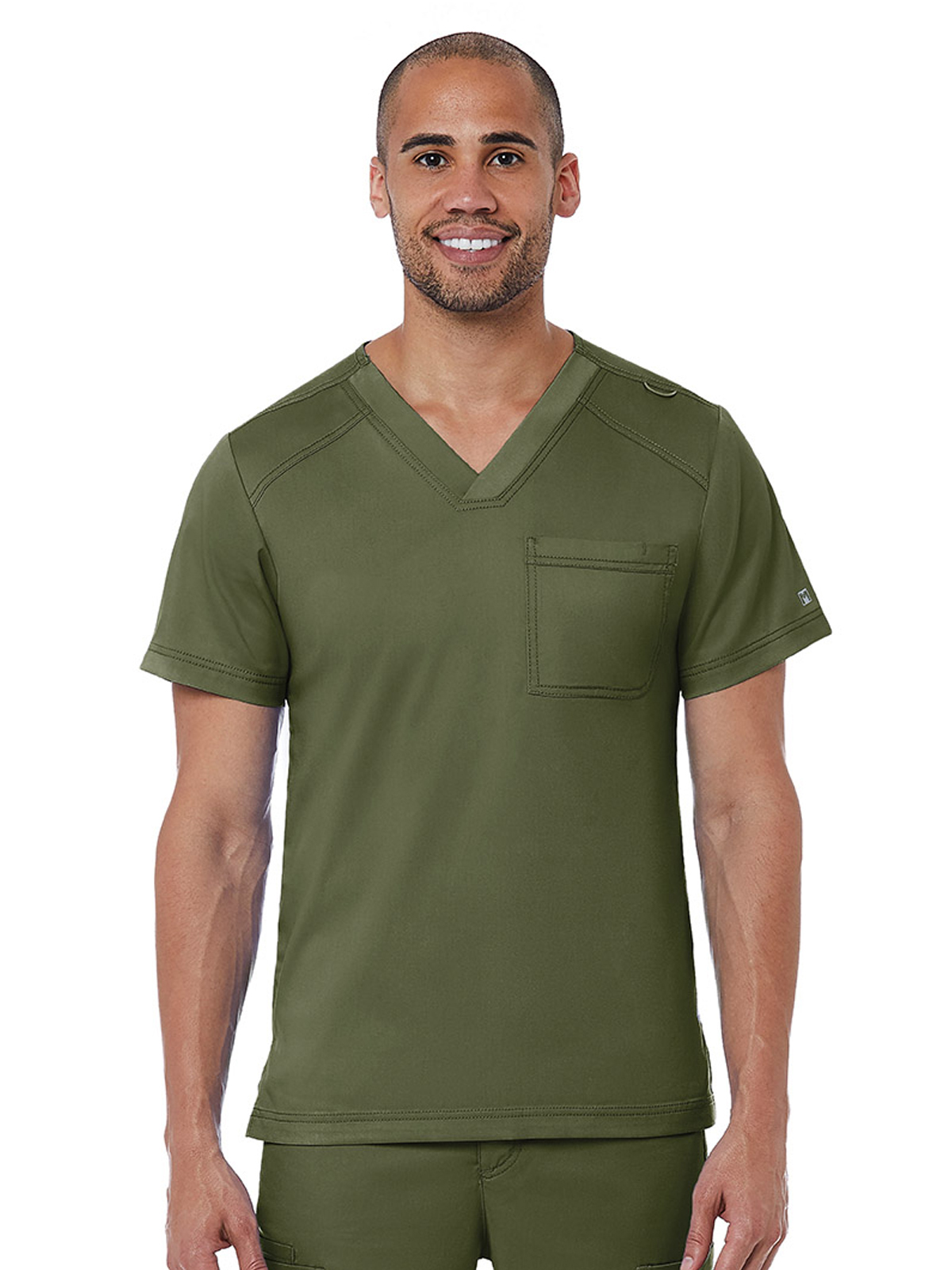 Maevn 5501 Men's One-Pocket V-Neck Top