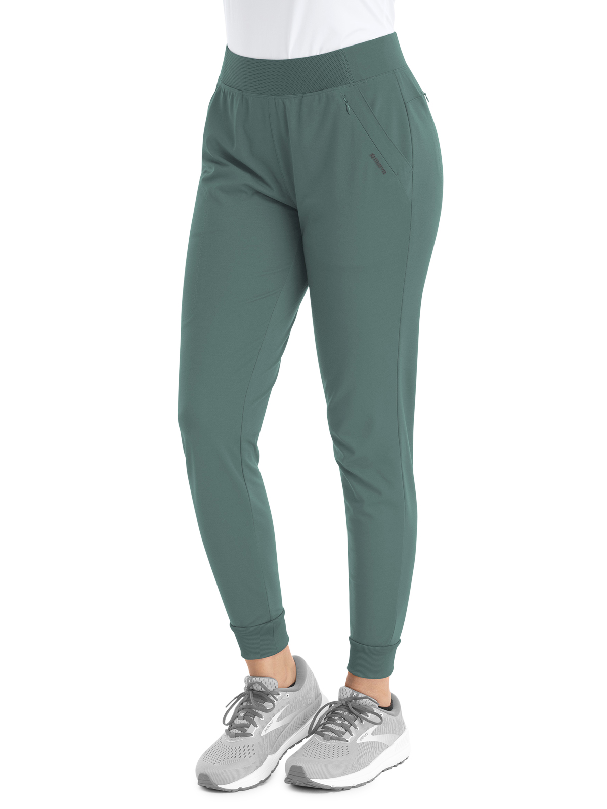 Maevn 60302 Women's Six-Pocket Tapered Jogger Pant