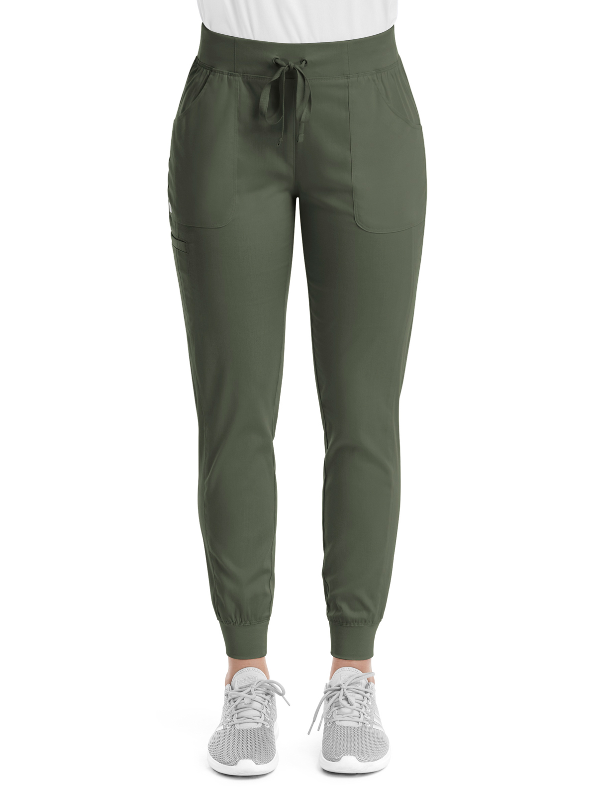 Maevn 6502 Women's Five-Pocket Yoga Waist Jogger Pant