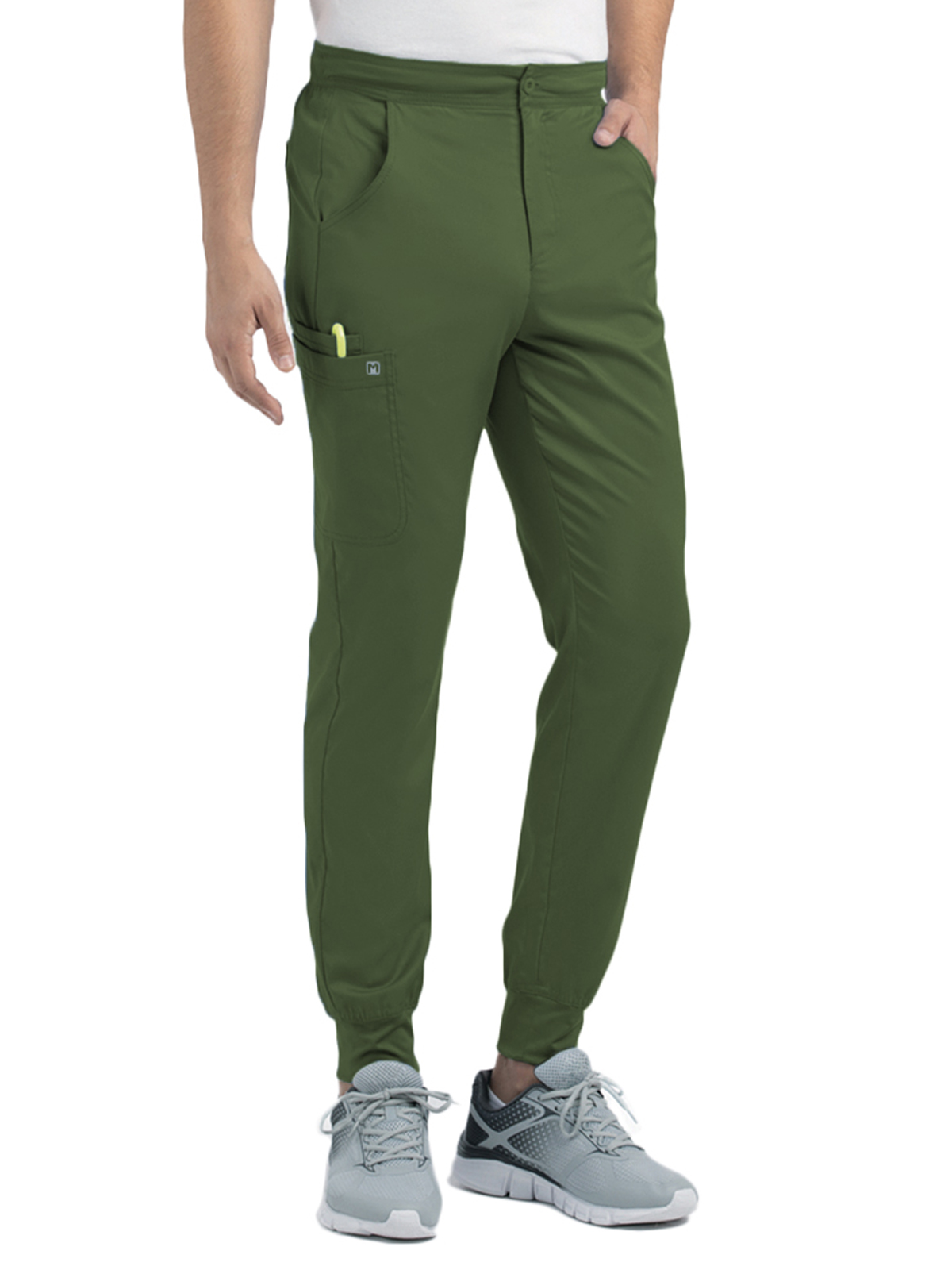 Maevn 8501 Men's Six-Pocket Half Elastic Pant