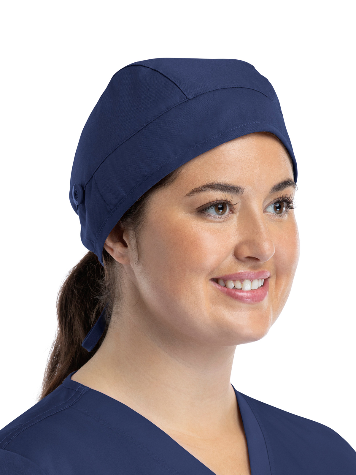 Maevn NC315 Unisex Scrub Cap with Button