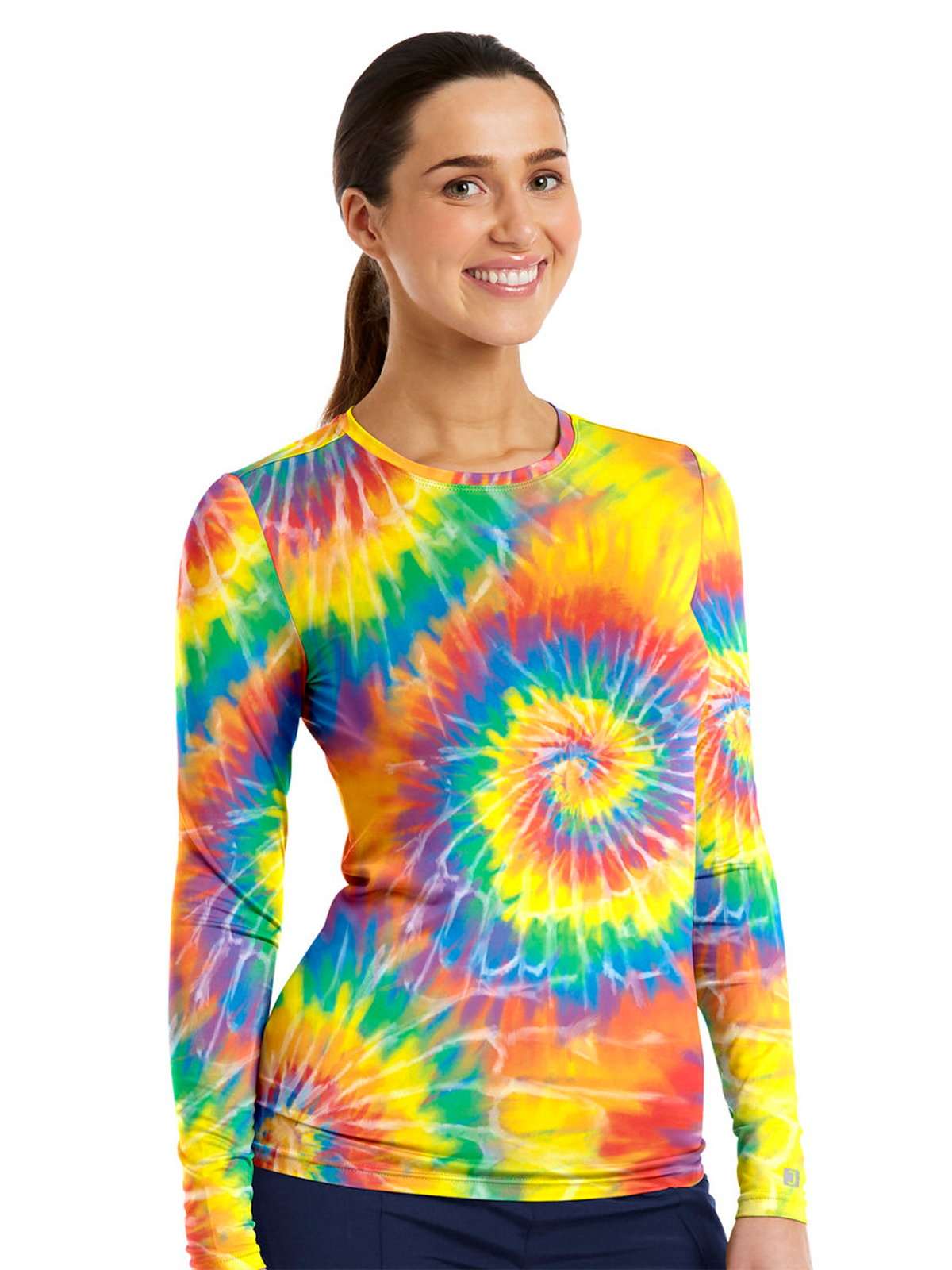 ScrubJoy SJ401 Women's Long Sleeve Underscrub Tee