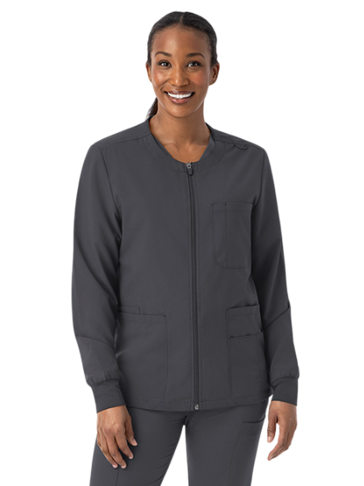 ScrubJoy SJ701 Unisex 7-Pocket Scrub Jacket