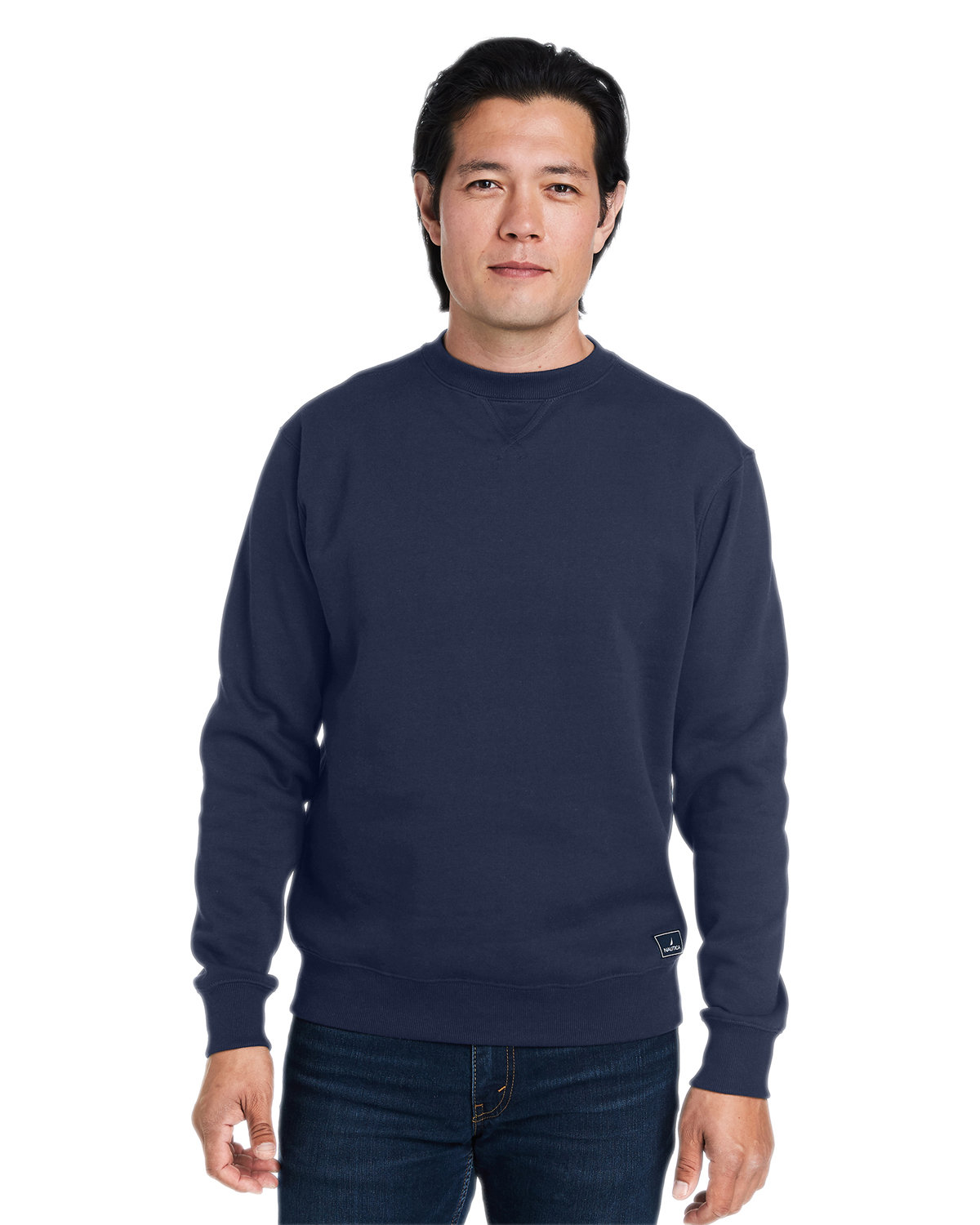 Nautica N17175 Unisex Anchor Crew Neck Sweatshirt
