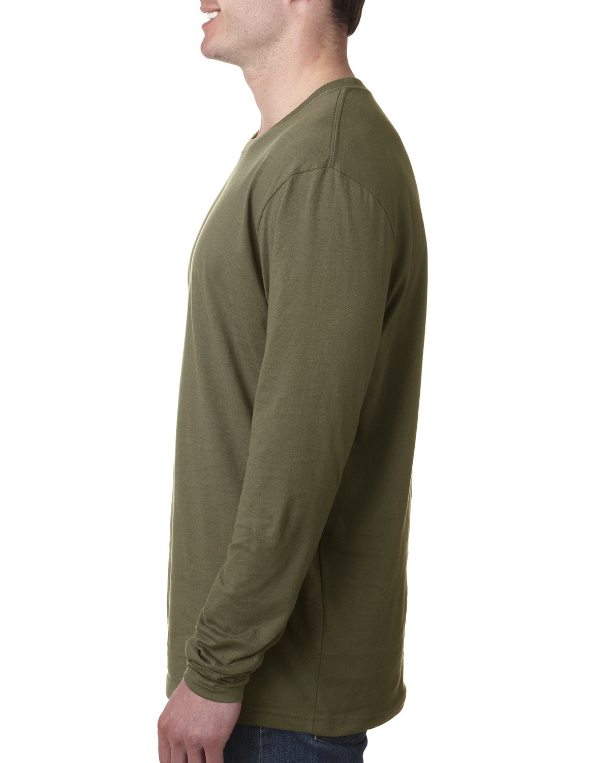 Next Level Apparel N3601 Men's Cotton Long-Sleeve Crew