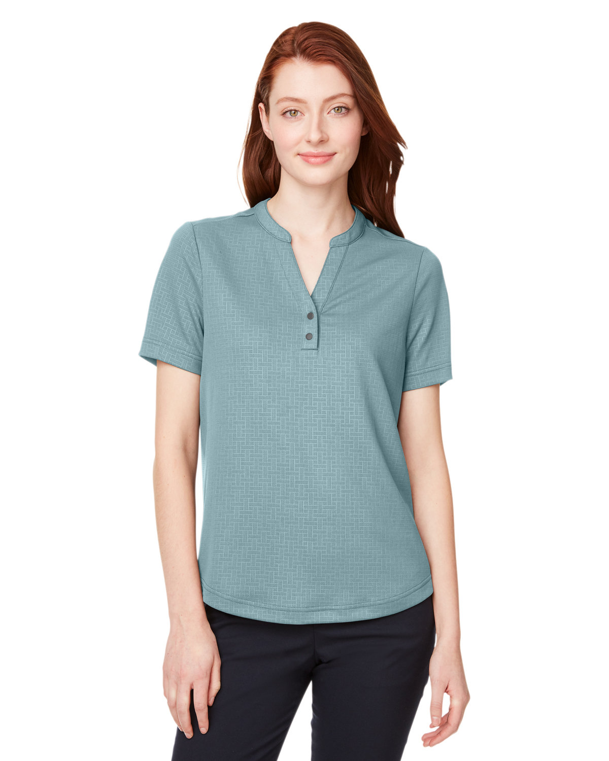 North End NE102W Women's Replay Recycled Polo