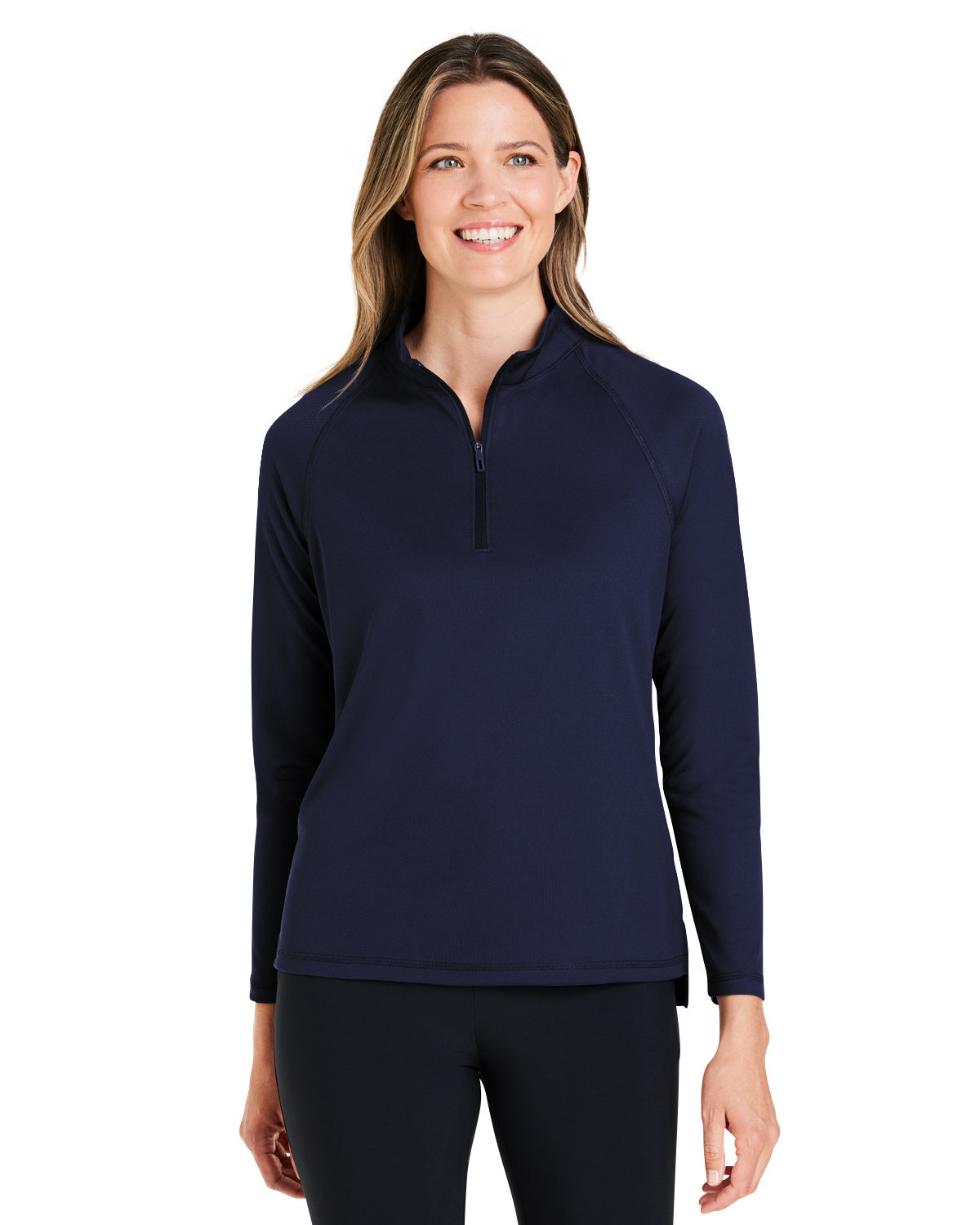 North End NE410W Women's Revive Coolcore Quarter-Zip