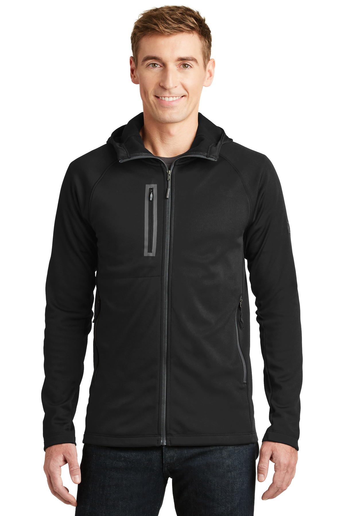 DISCONTINUED The North Face Canyon Flats Fleece Hooded Jacket. NF0A3LHH