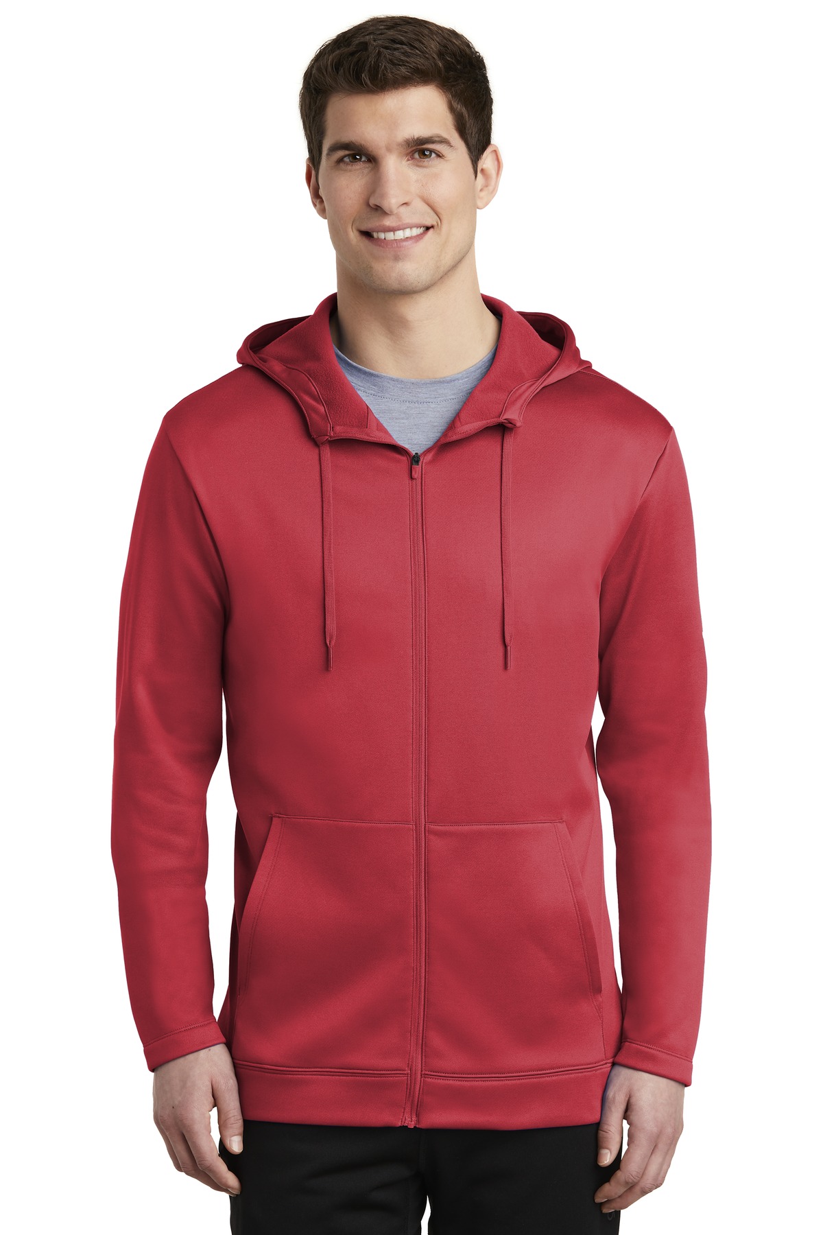 Nike Therma-FIT Full-Zip Fleece Hoodie. NKAH6259