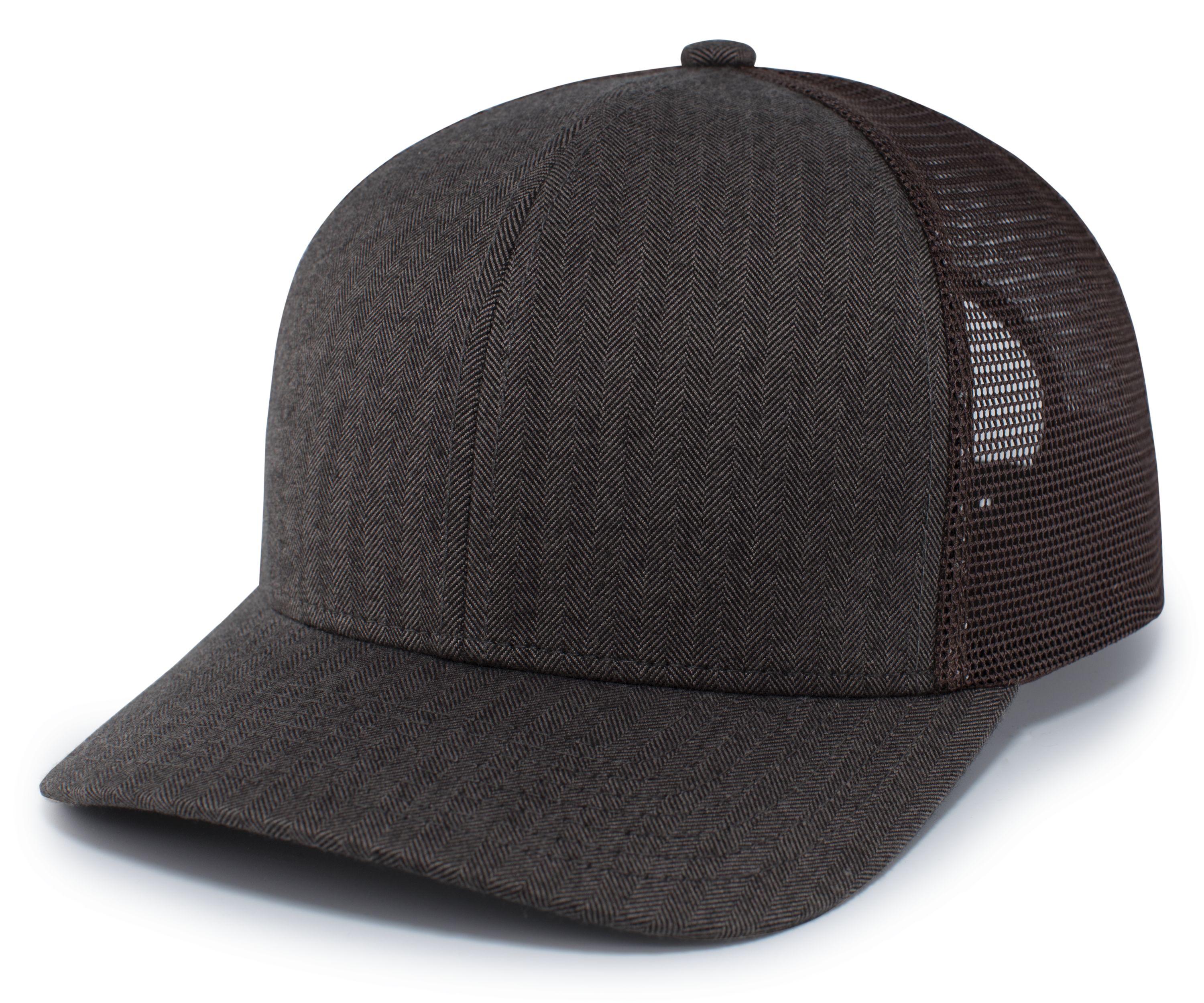 Augusta Sportswear P124 Herringbone Trucker Cap