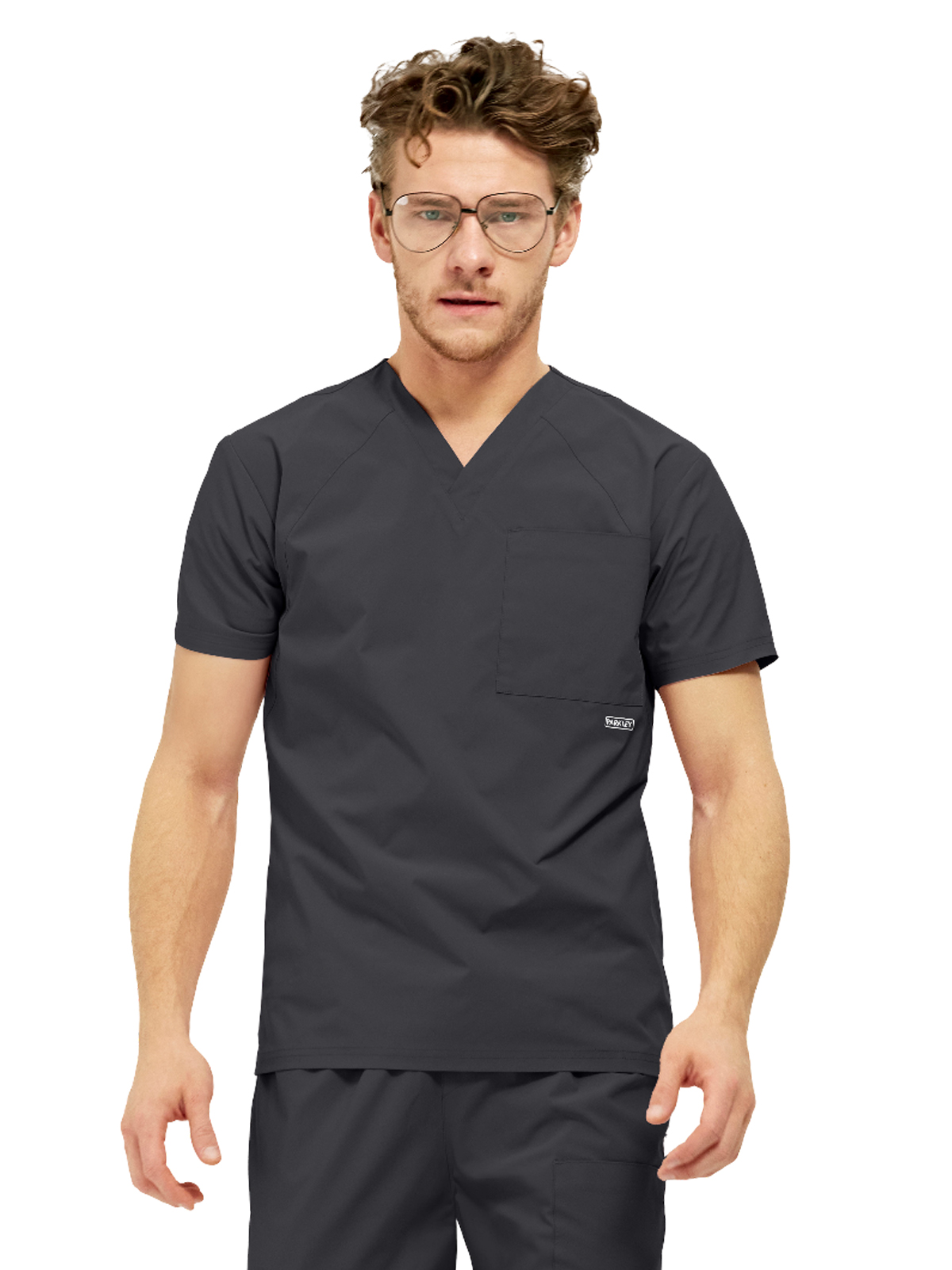 Parkley 1516 Men's Three-Pocket ATLAS V-Neck Top