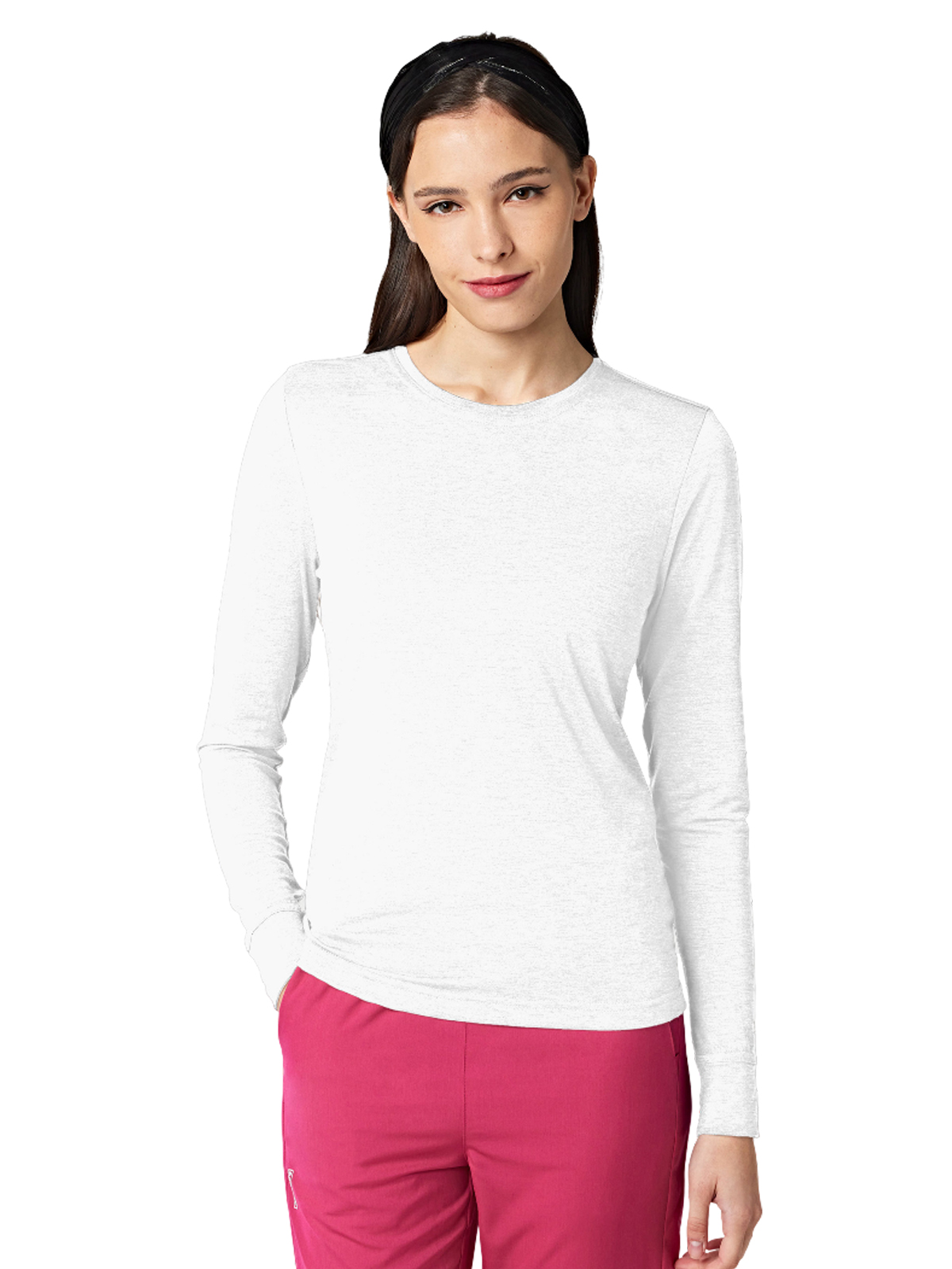 Parkley 5009 Women's Crew Neck Long Sleeve Tee