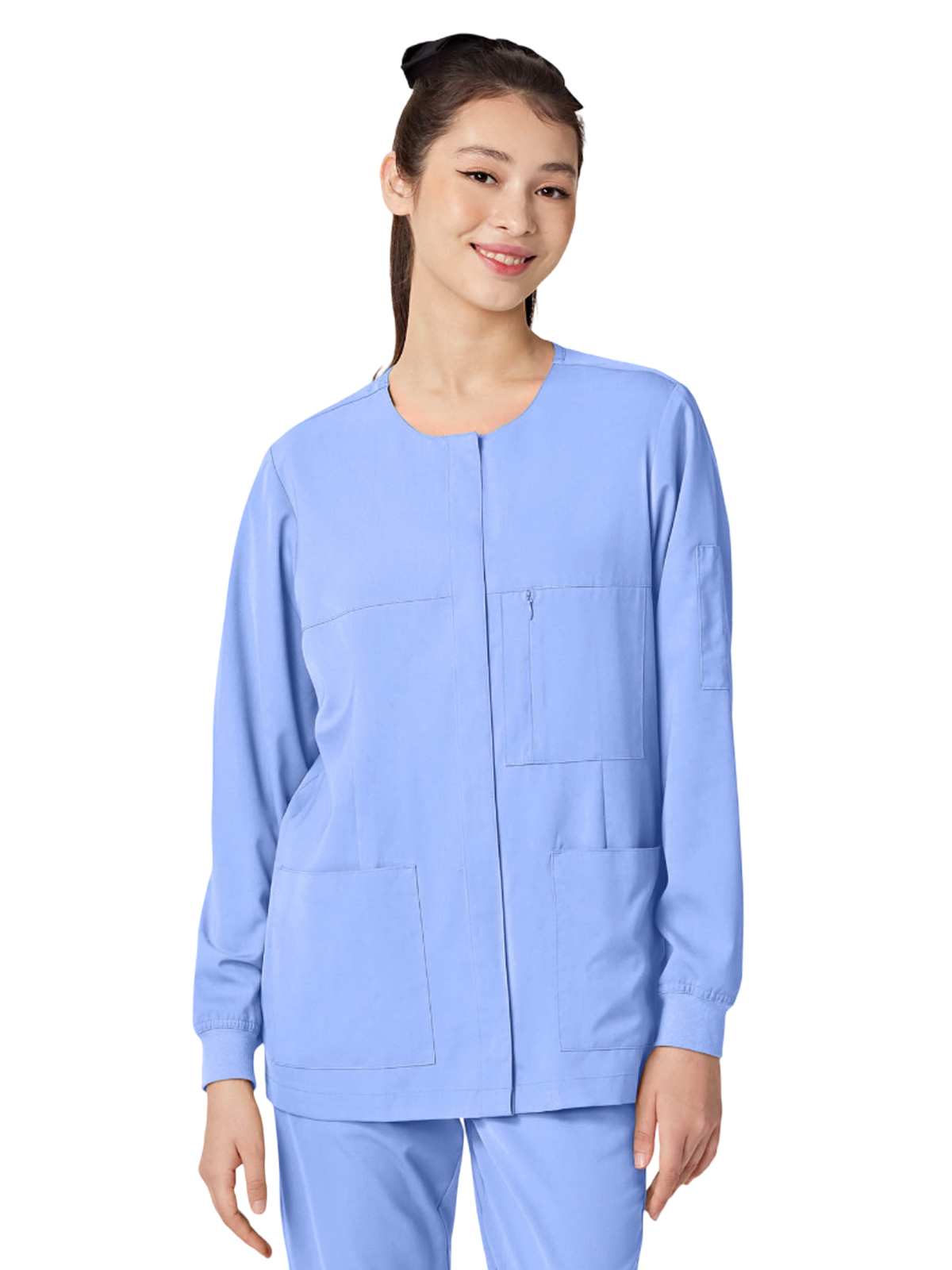 Parkley 6001 Women's Snap Tape Jacket