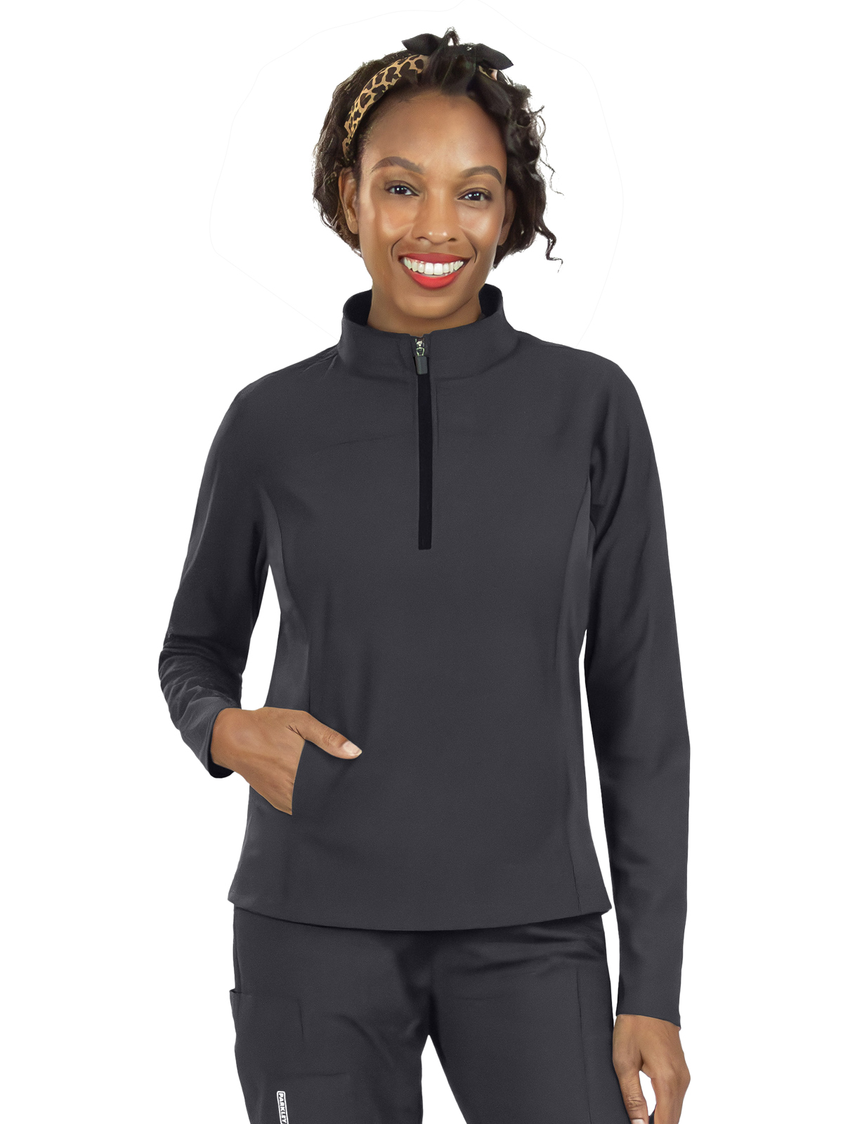 Parkley 6036 Women's Two-Pocket Perfect Quarter Zip Jacket