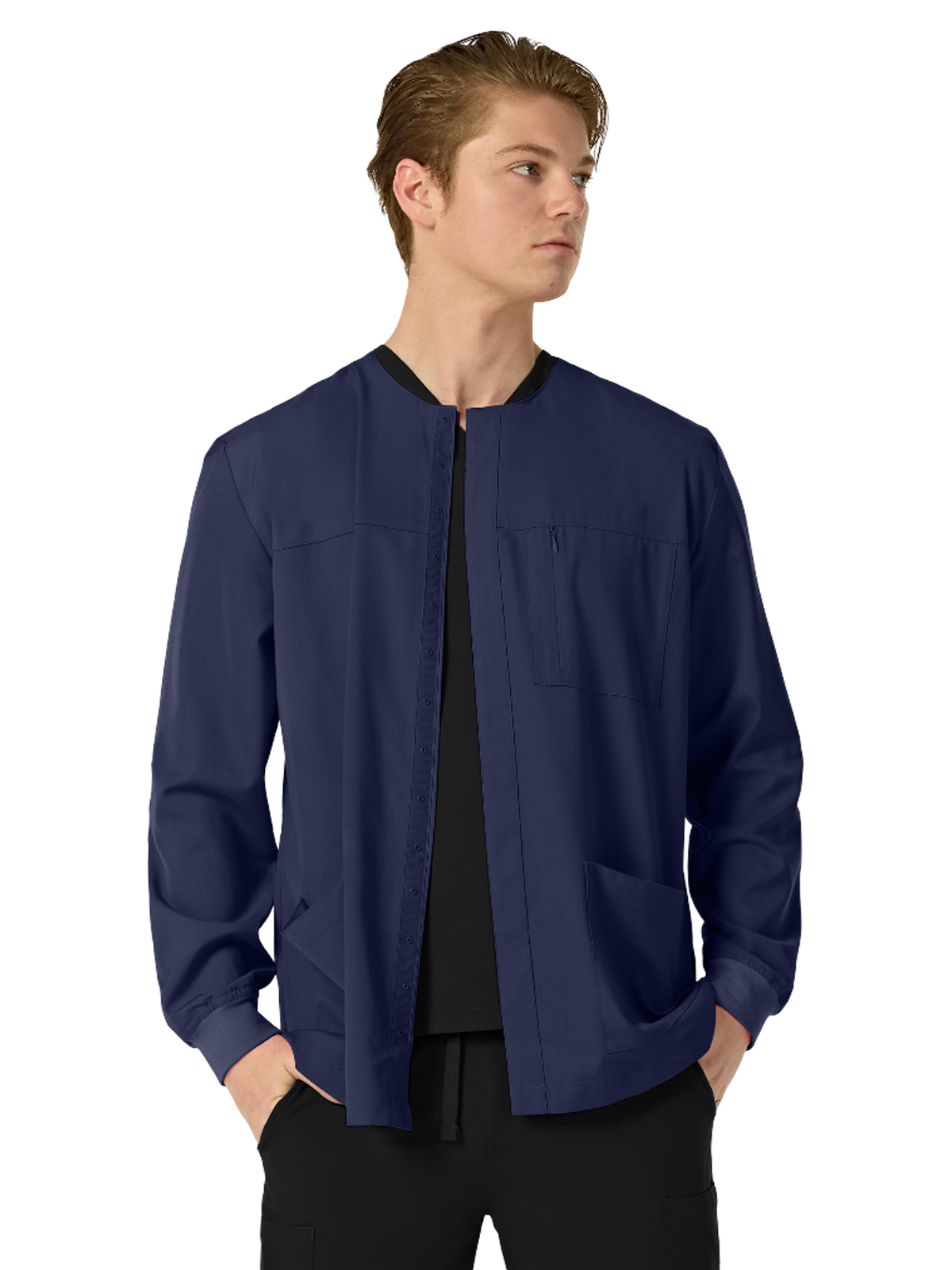 Parkley 6501 Men's Snap Tape Jacket