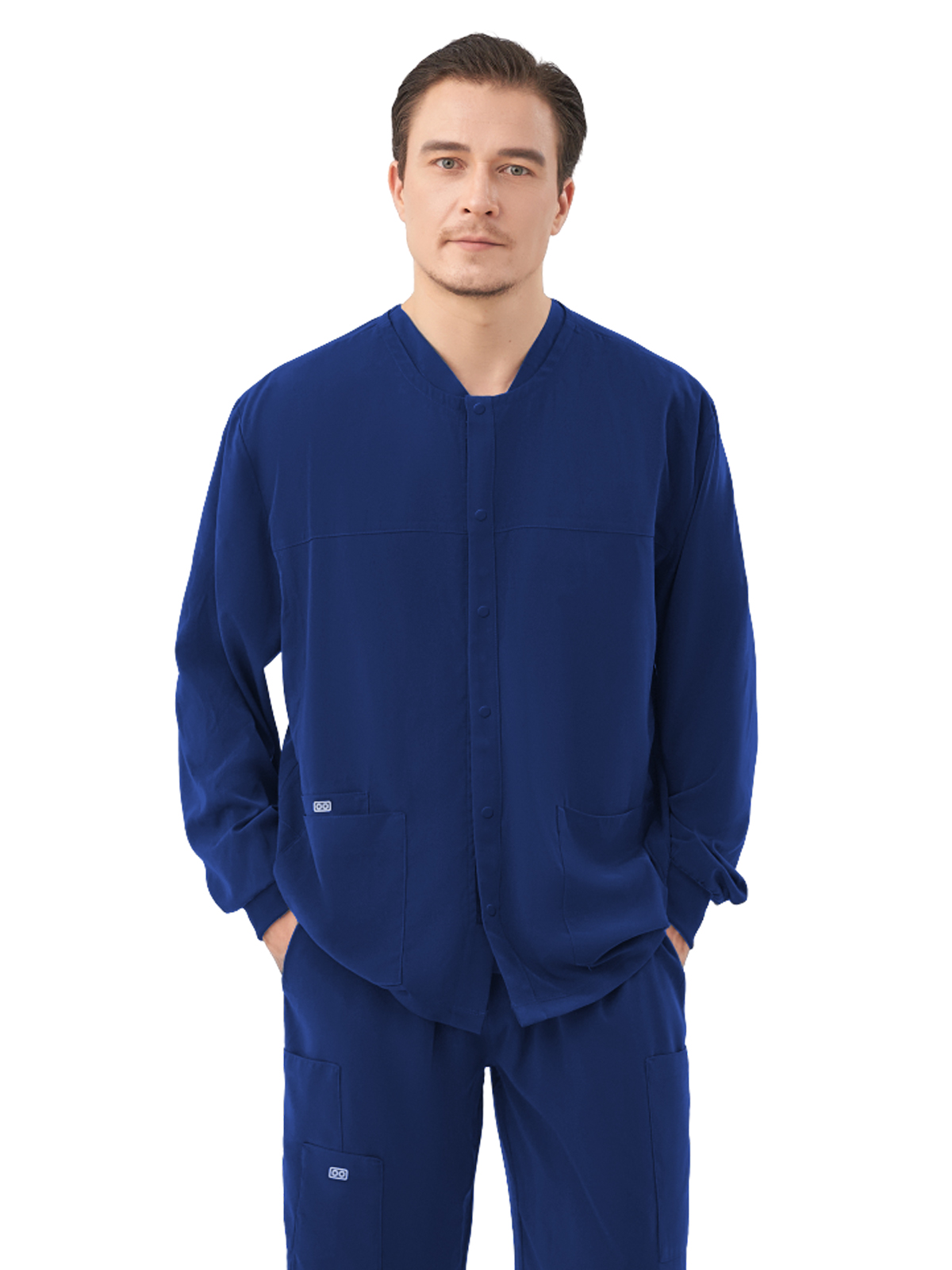 Parkley 6548 Men's Two-Pocket ORION Snap Front Jacket