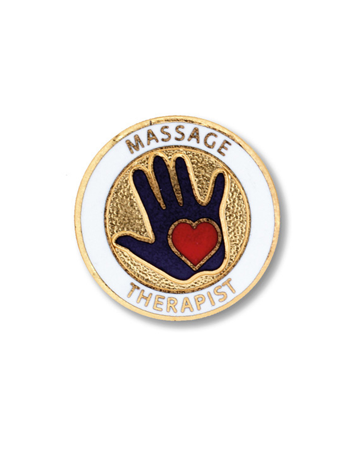 Prestige Medical 1008 Massage Therapist Cloisonne Pin