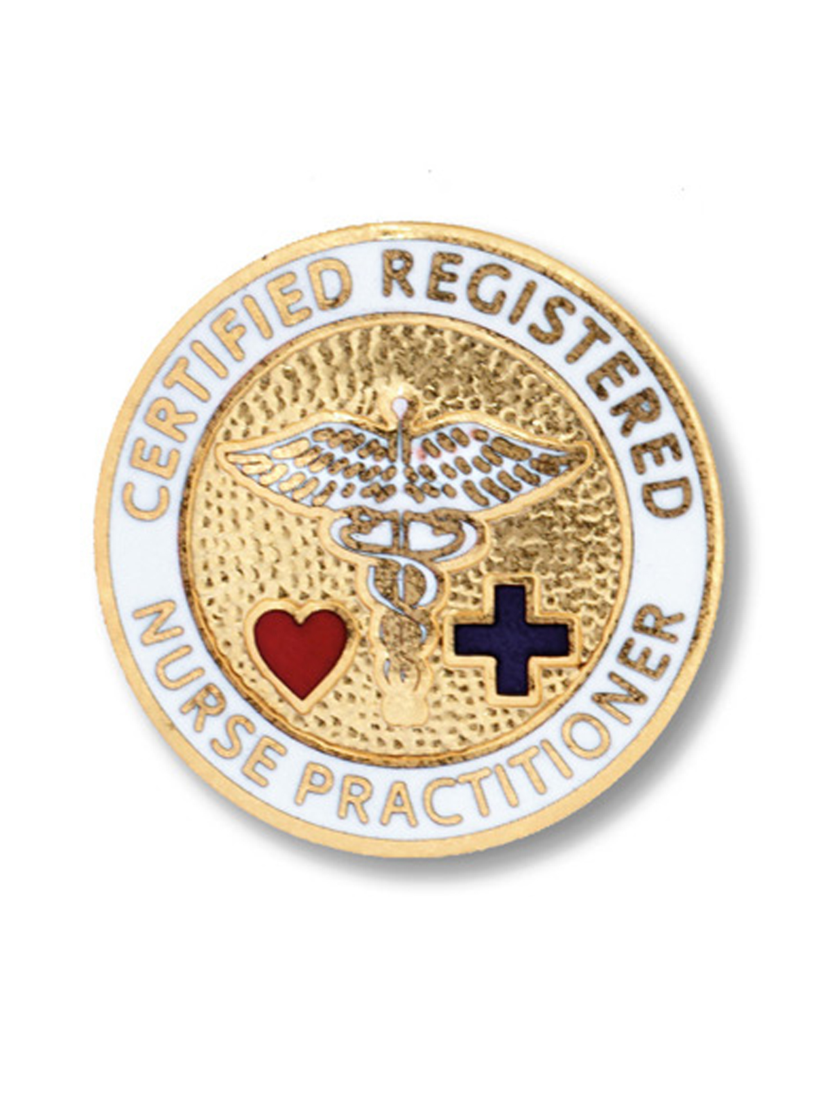 Prestige Medical 1009 Certified Registered Nurse Practitioner Cloisonne Pin