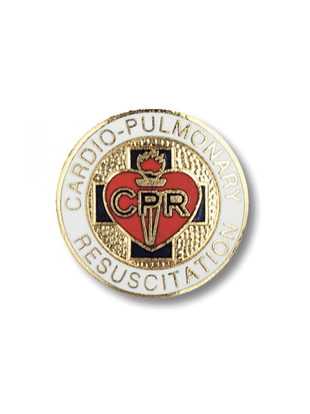 Prestige Medical 1080 Cardio Pulmonary Resuscitation Cloisonne Pin