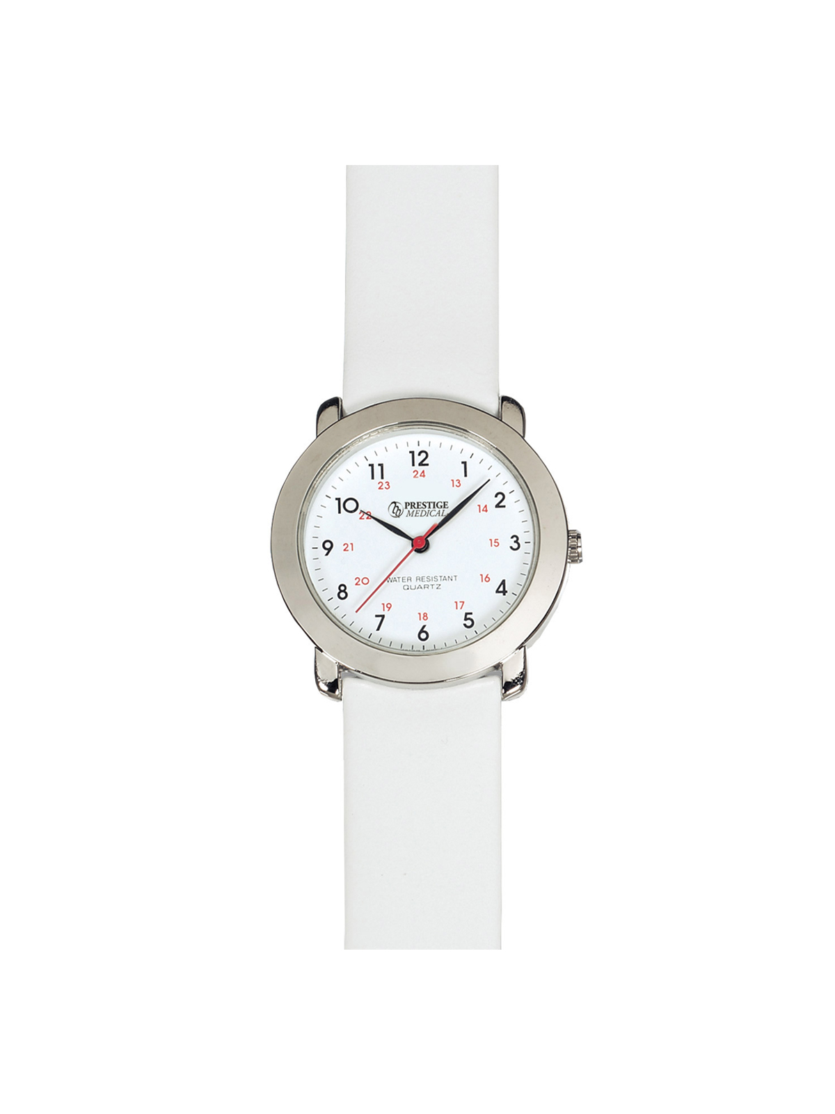 Prestige Medical 1700 Classic White Leather Watch